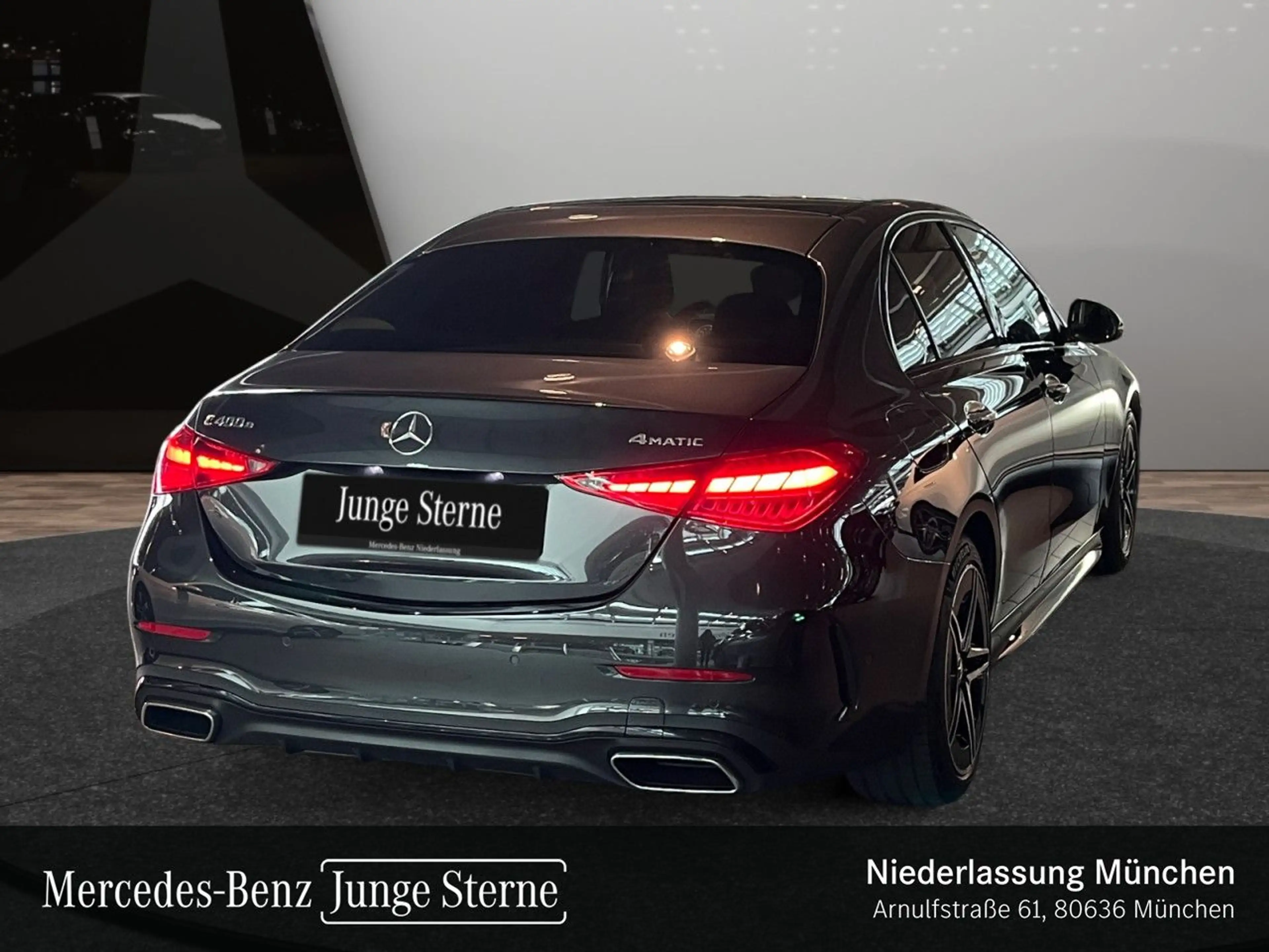 Mercedes-Benz C 400 e 4M AMG+NIGHT+PANO+360+BURMESTER+SITZKLIMA — photo 8