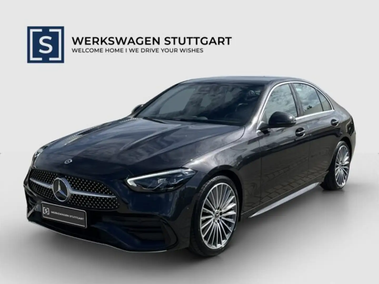 Mercedes-Benz C 300 C 300 d AMG 19" AHK Abrisskante Vorr.-Distronic Grau - 1