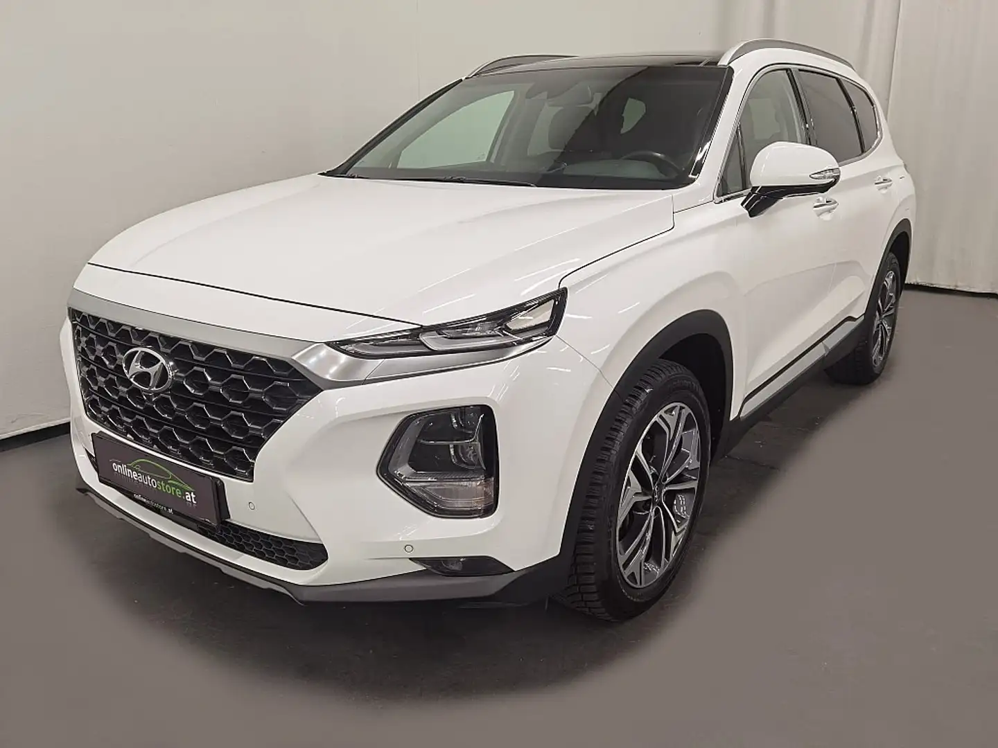 Hyundai SANTA FE Santa Fe 2,2 CRDi 4WD Aut. PREMIUM, MEGA-VOLL Blanc - 1