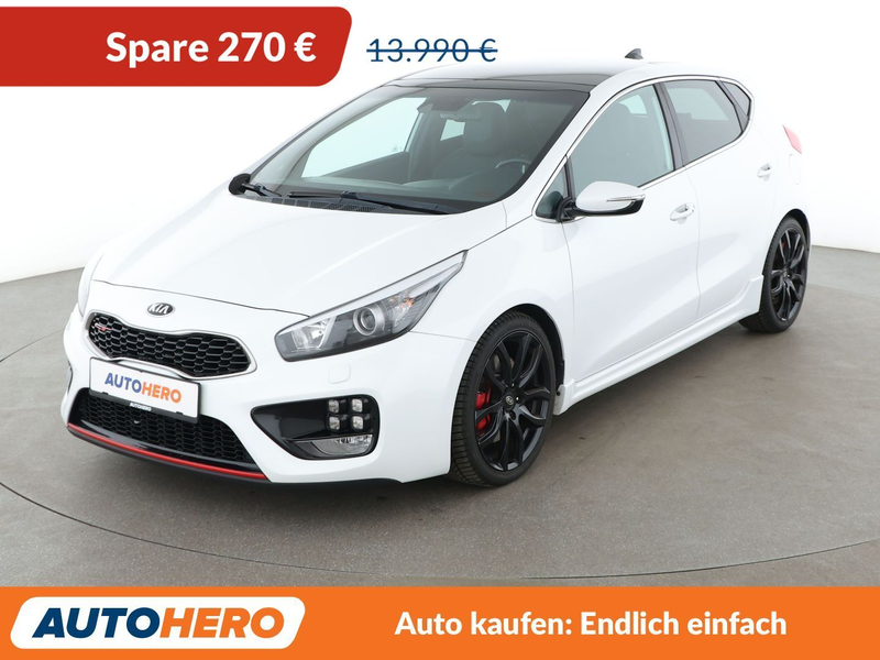 Kia Ceed / cee'd 1.6 TGDI GT-Track *NAV*TEMPO*CAM*PDC*SHZ*ALU
