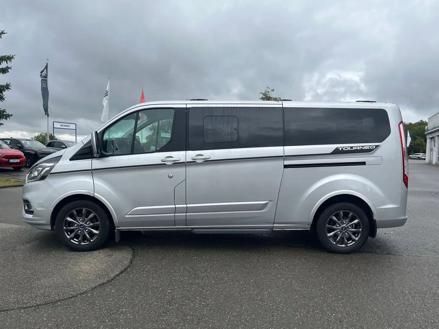 Ford Tourneo Custom L2 Titanium X - ACC+RFK+SHZ+FSH Silber - 2