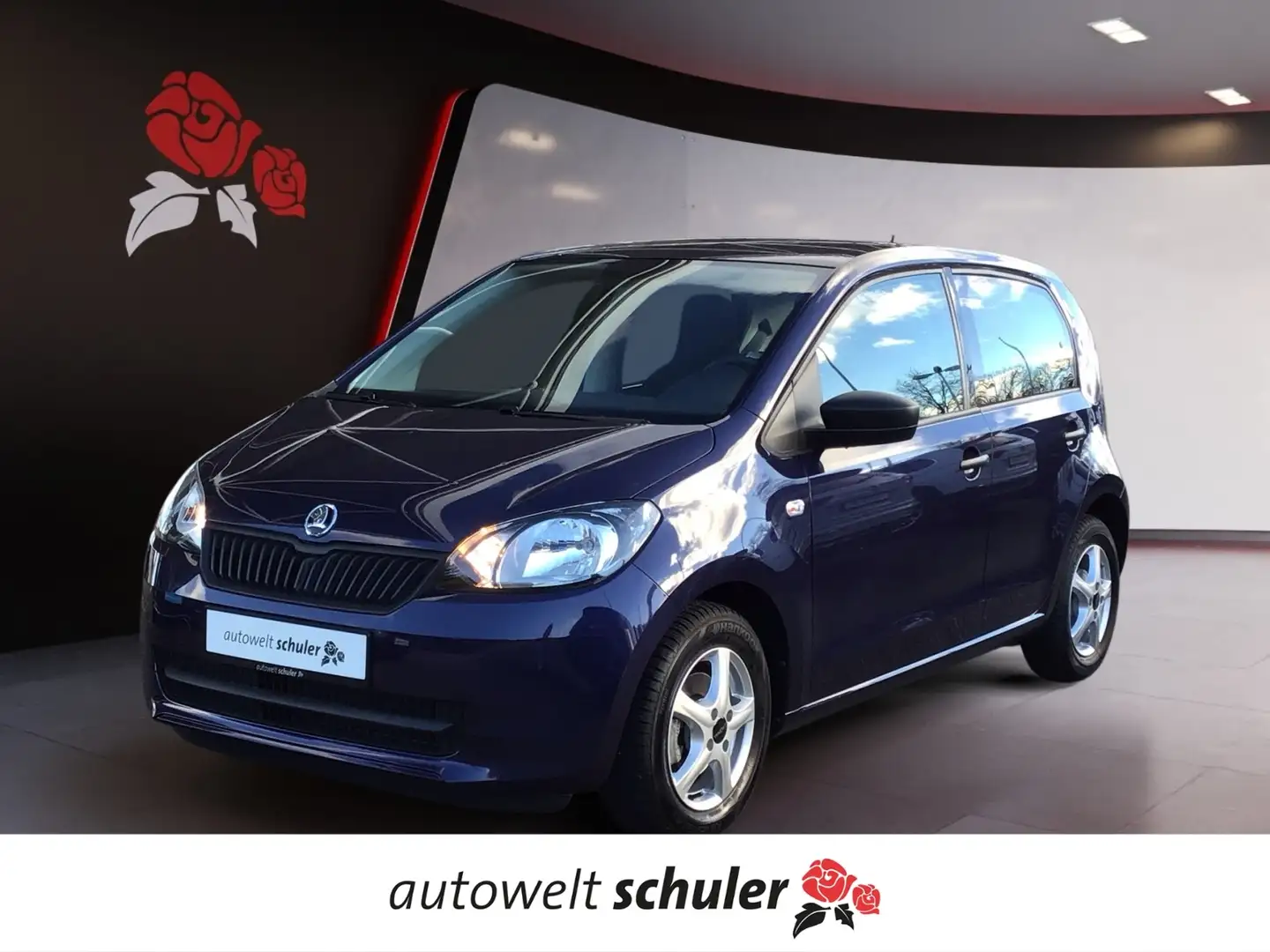 Skoda Citigo 1,0 Cool Edition Klima Alu Bleu - 1