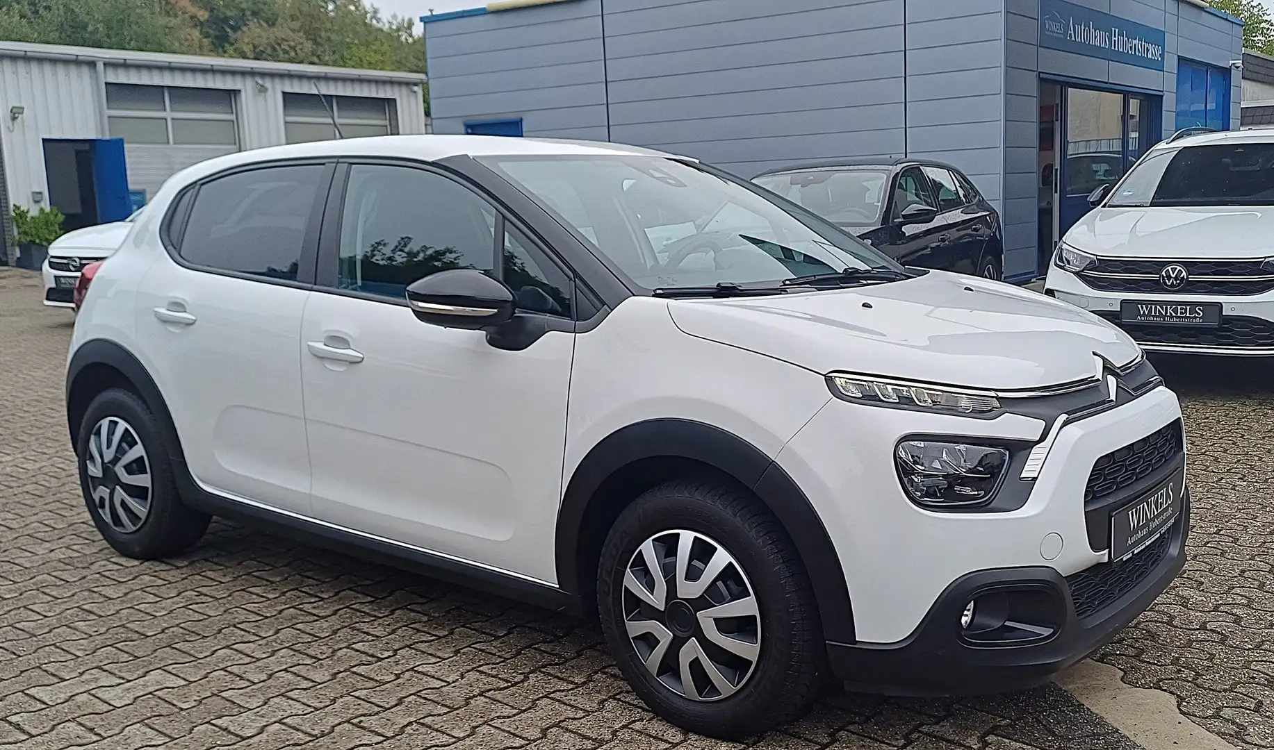 Citroen C3 C3 Feel Pack-Klimaaut-Navi-Apple-Scheckheft-PDC Weiß - 2