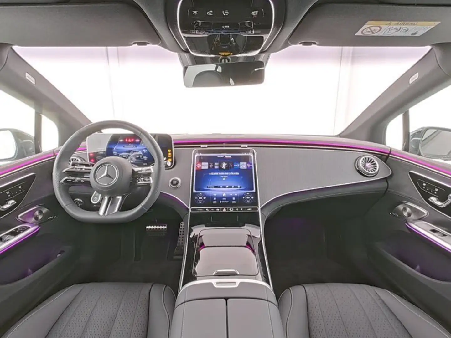 Mercedes-Benz EQE 350 AMG Premium Plus HA10°+Sitzklima+HuD !!! Gris - 2