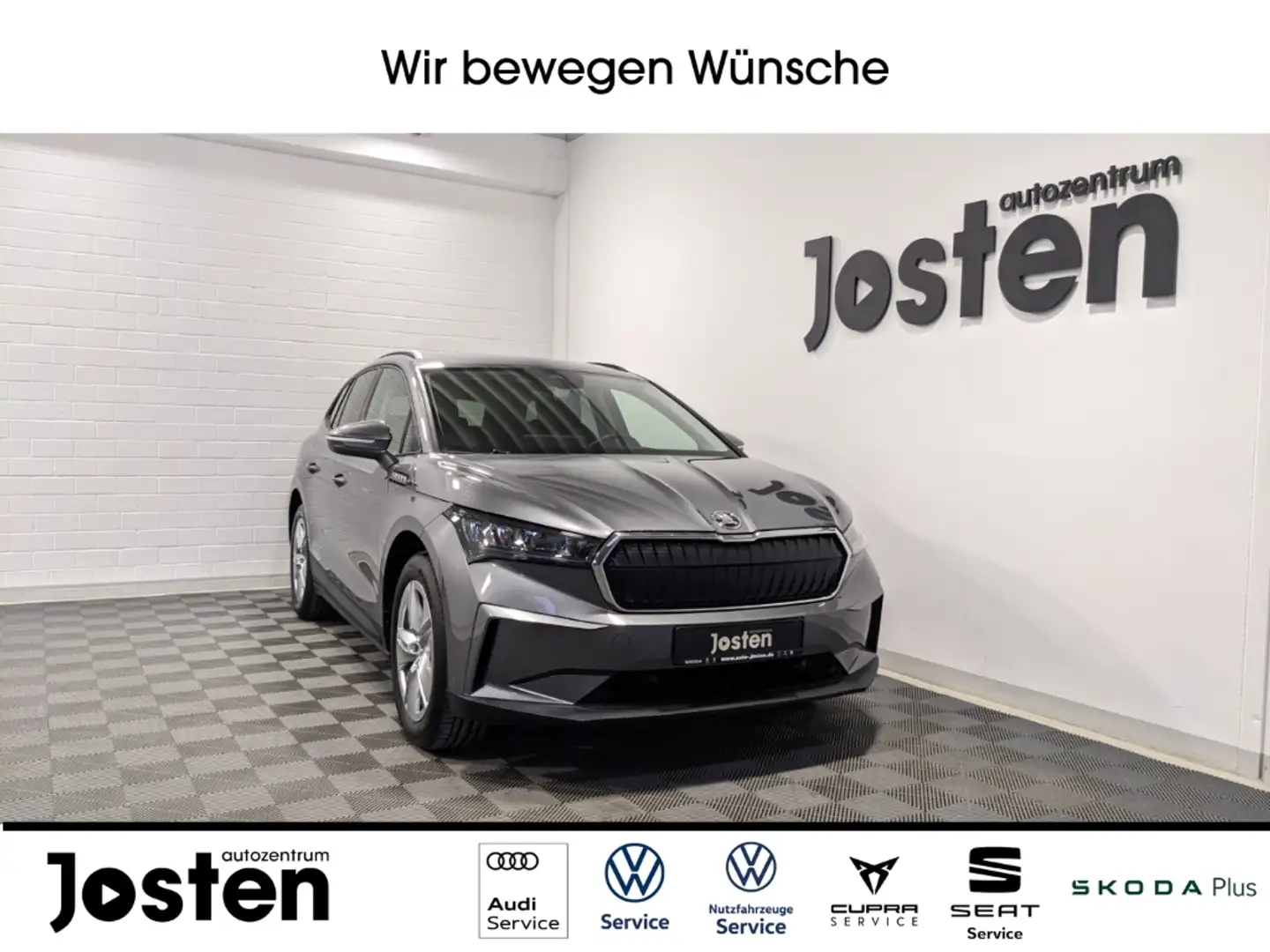 Skoda Enyaq 50 Loft SHZ ACC Navi KAM CarPlay PDC Grau - 1