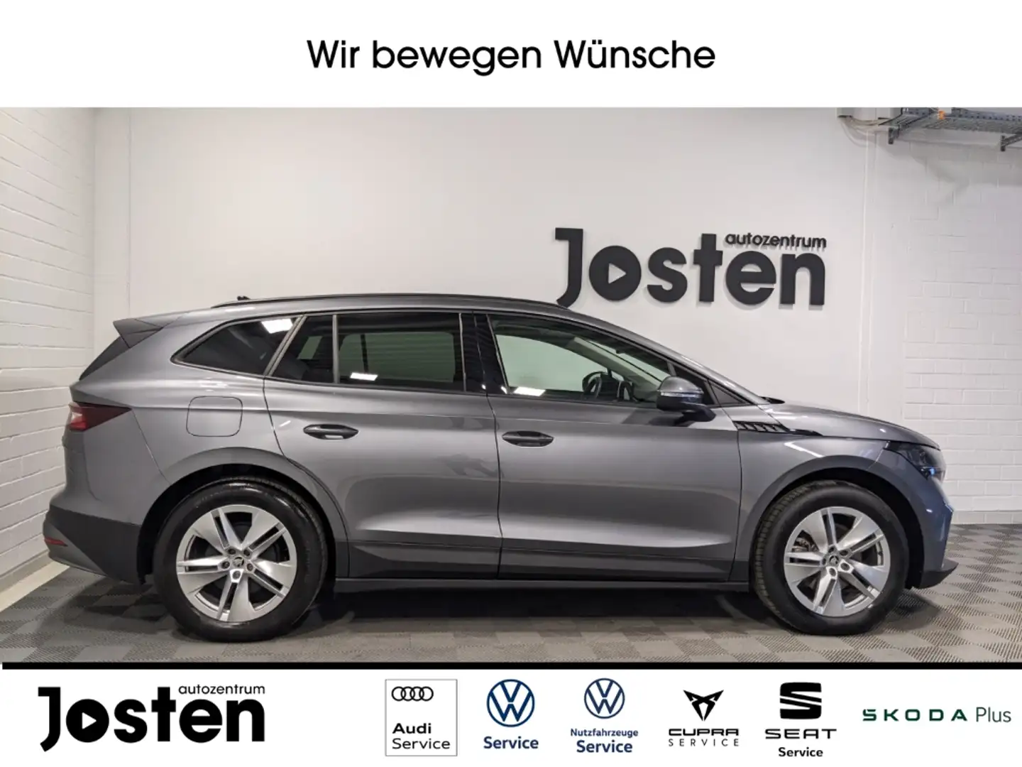 Skoda Enyaq 50 Loft SHZ ACC Navi KAM CarPlay PDC Grau - 2