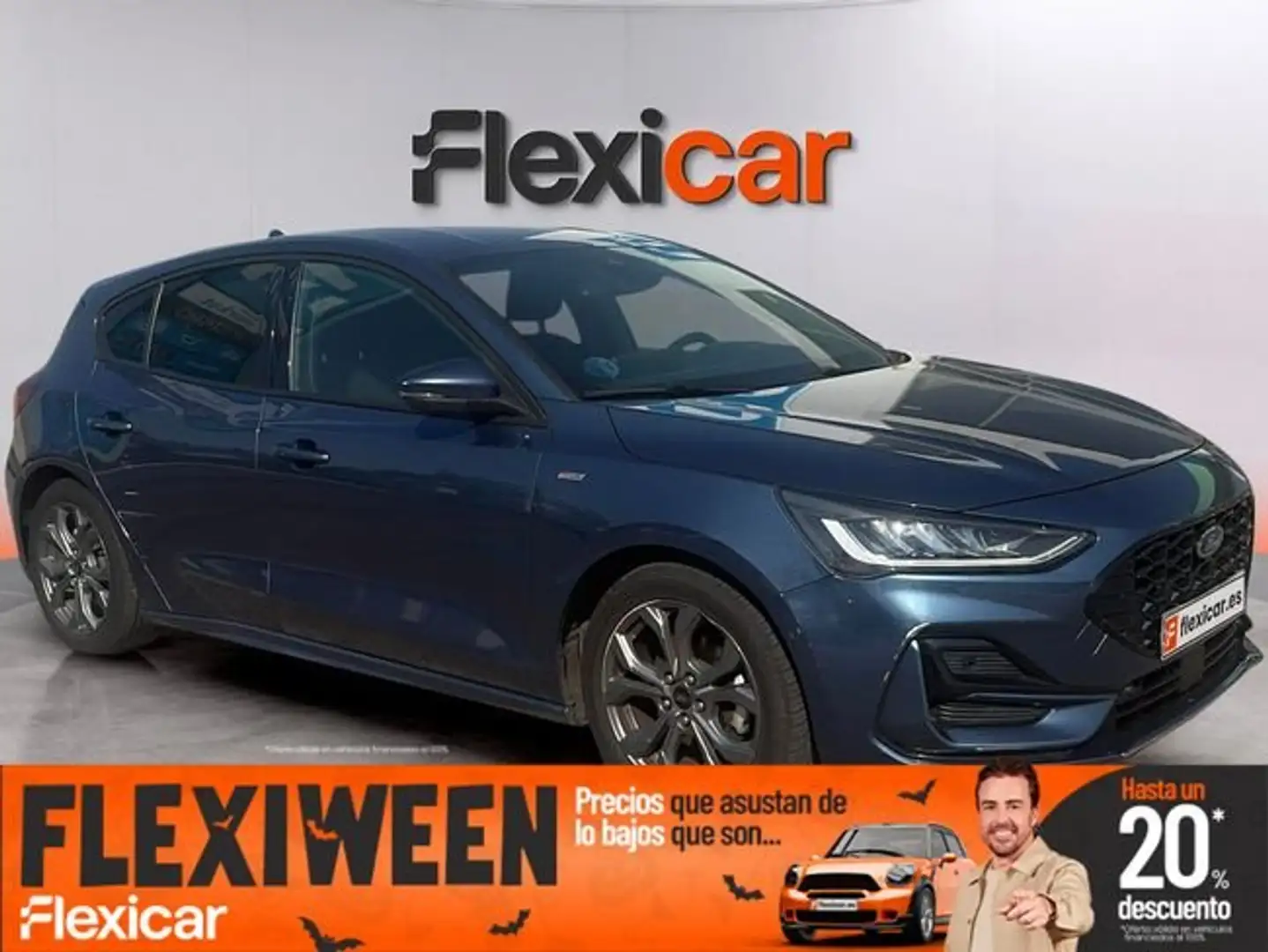 Ford Focus 1.0 Ecob. MHEV 92kW ST-Line Design SIP Azul - 1