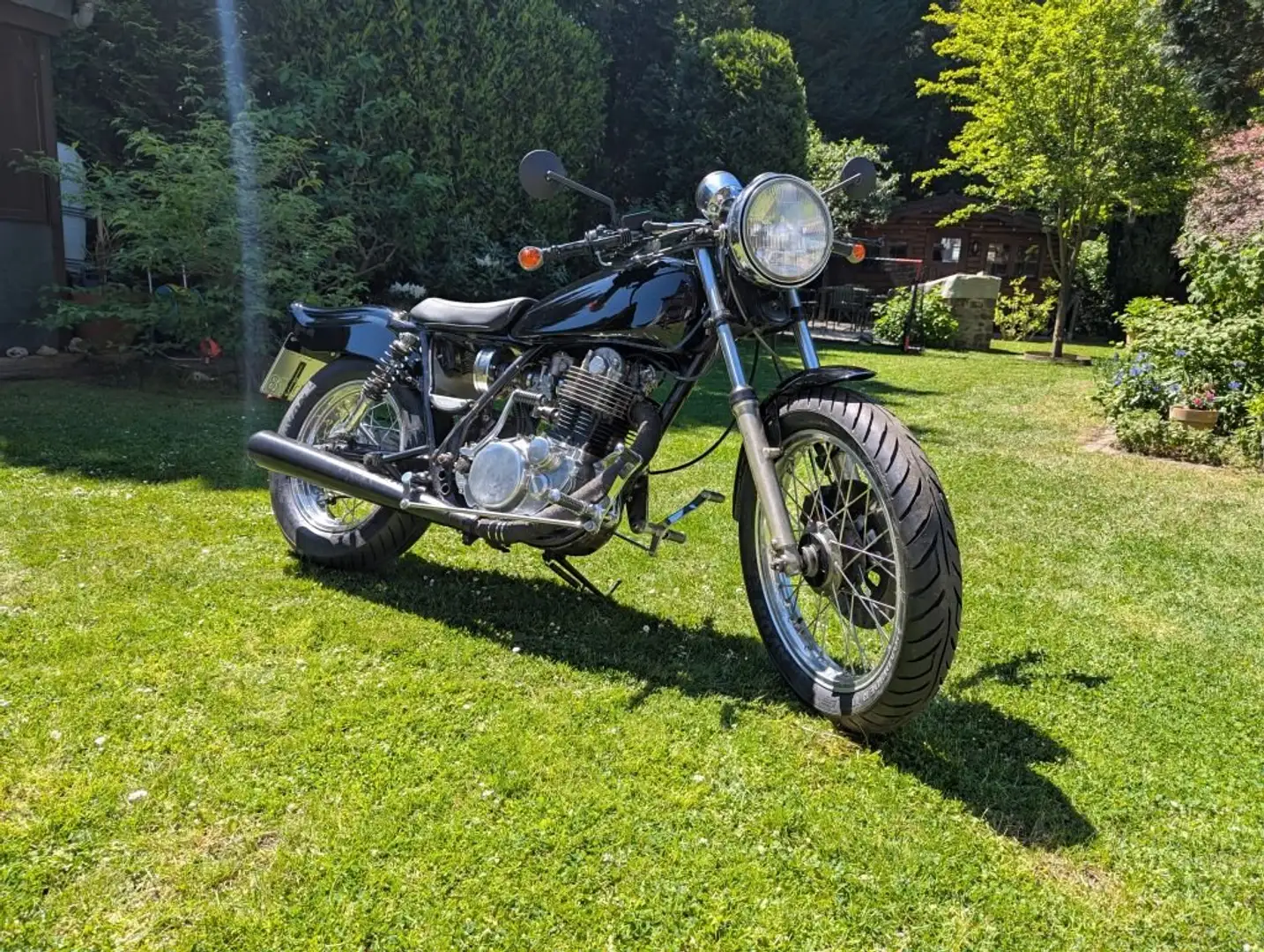 Yamaha SR 500 2J4 Negro - 1
