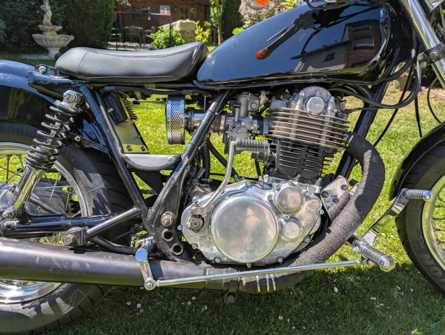 Yamaha SR 500 2J4 Negro - 2
