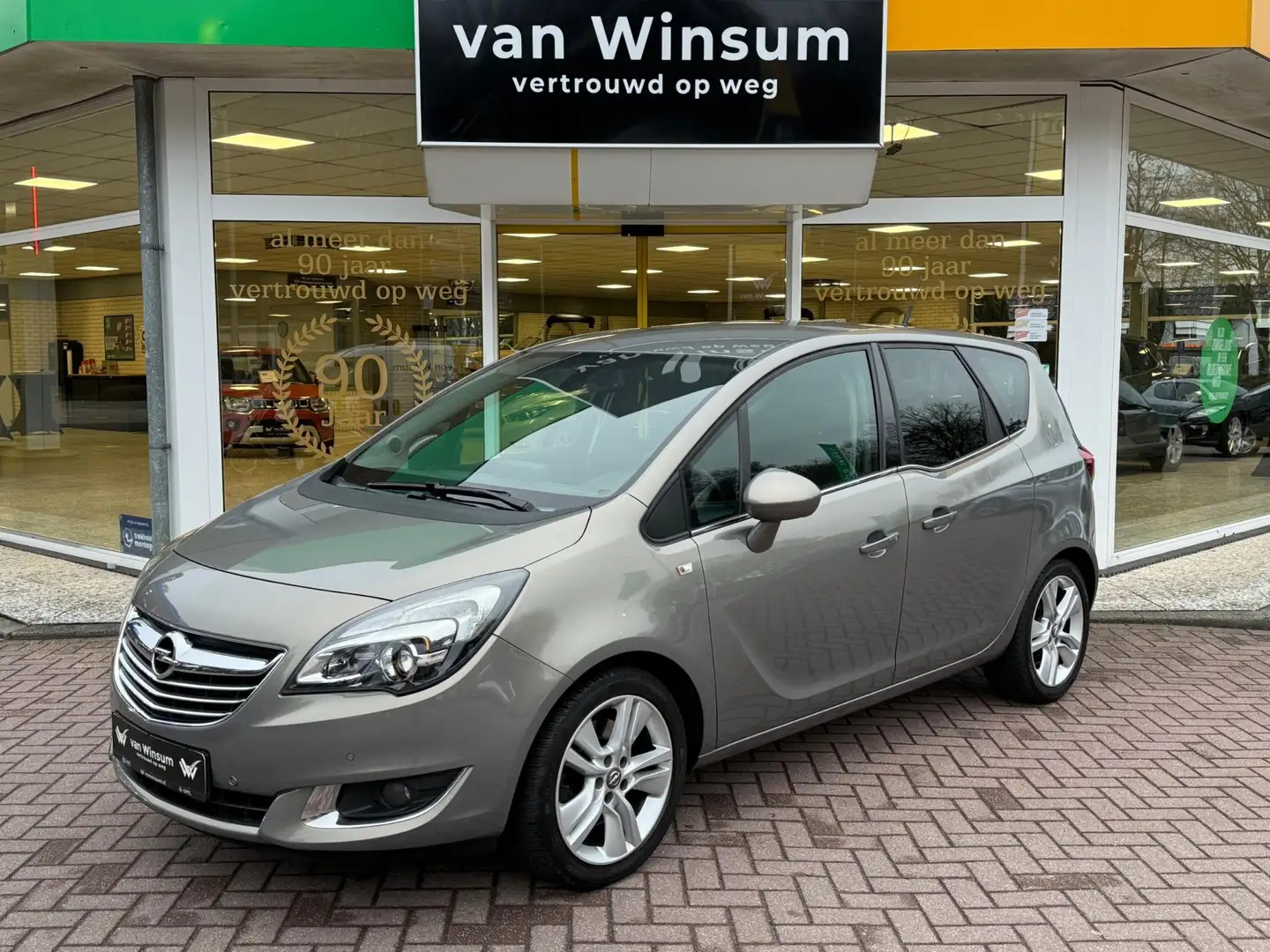 Opel Meriva 1.4 Turbo Cosmo 140pk | Navi | Camera | Park pilot Brun - 2