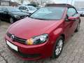 Volkswagen Golf Cabriolet BMT+Ratenzahlung ohne Bnak+Tüv Neu Rot - thumbnail 4
