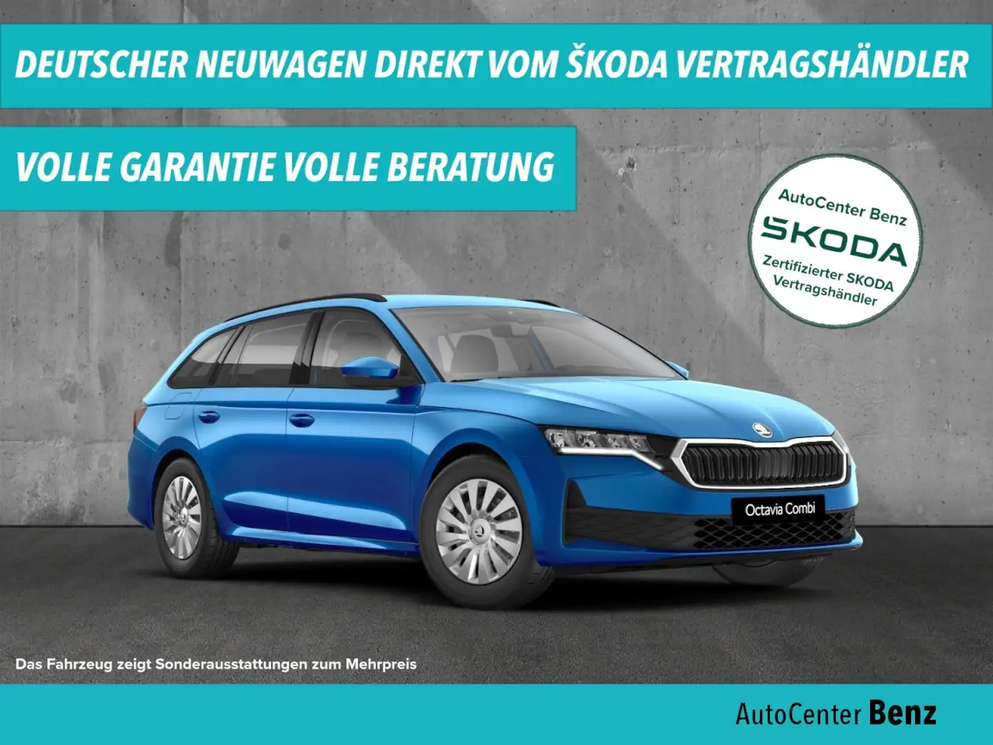 Skoda Octavia C. 1.5 TSI MHEV DSG ESSENCE *KLIMA*SITZH Klima Blauw - 1