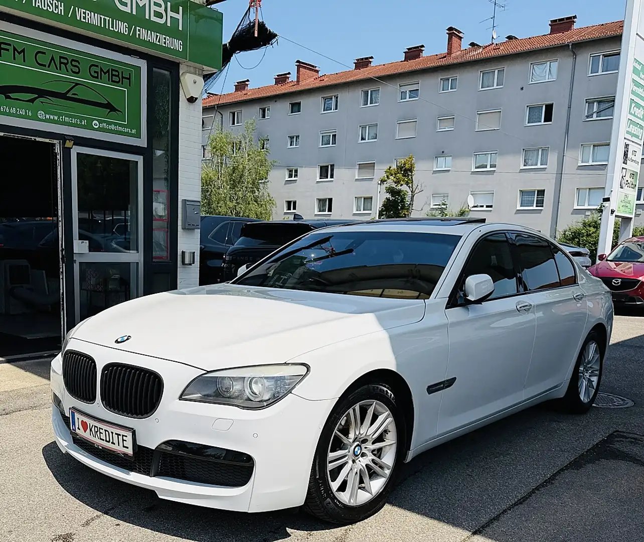 BMW 740 d xDrive M-Paket Aut. Weiß - 2