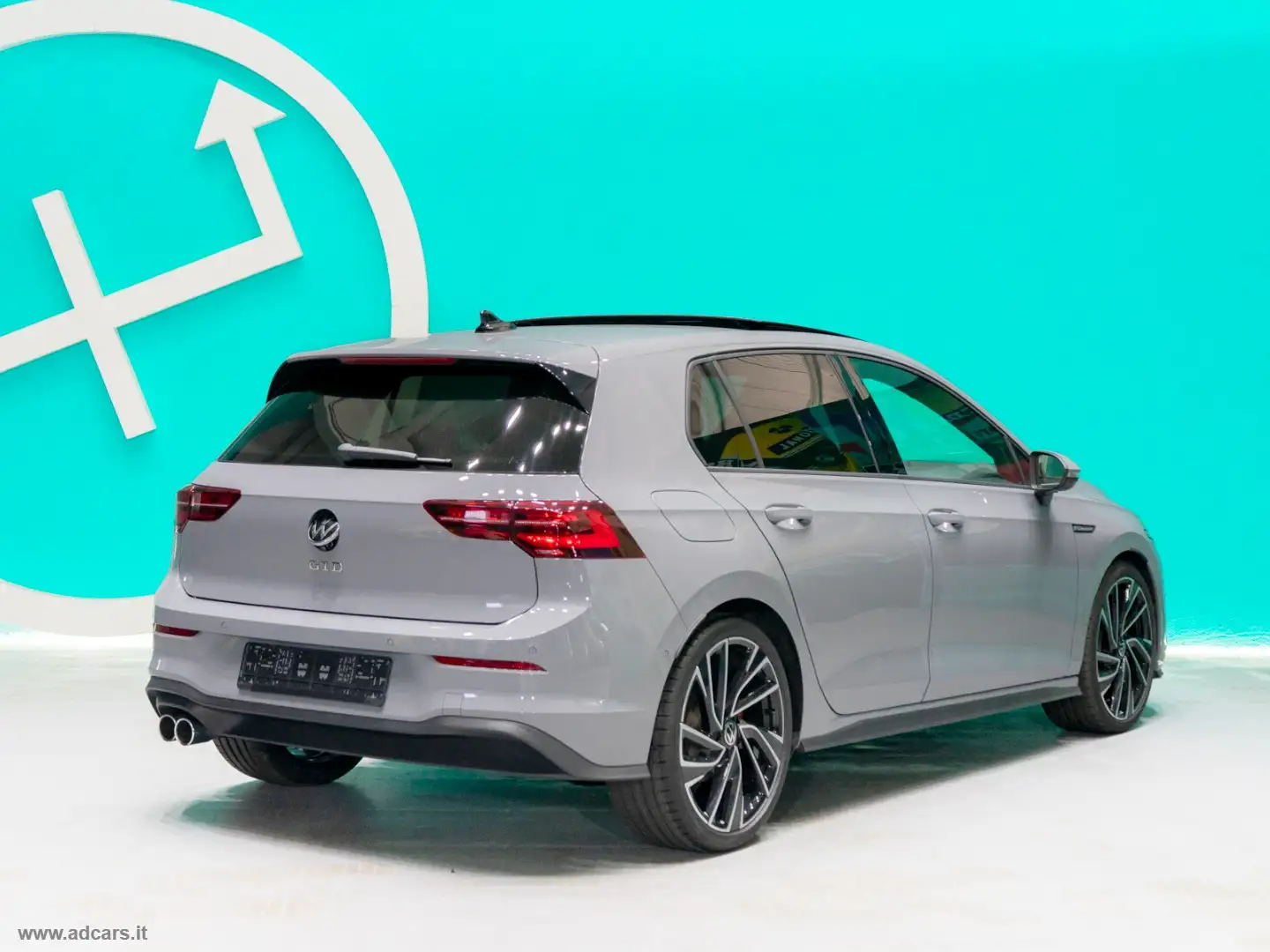 Volkswagen Golf GTD 2.0 TDI GTD DSG TETTO PANORAMICO + IQ LIGHT Grau - 2