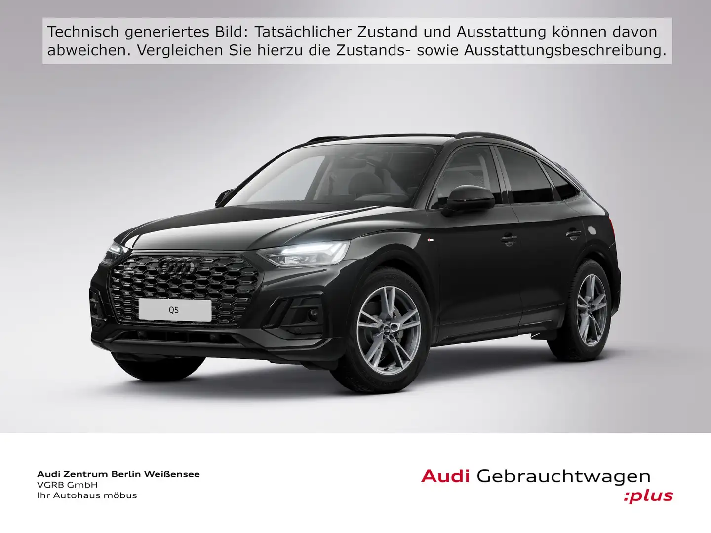 Audi Q5 40 TDI S-TRO*QUA*S-LINE*VC*NAV*APP* Schwarz - 2