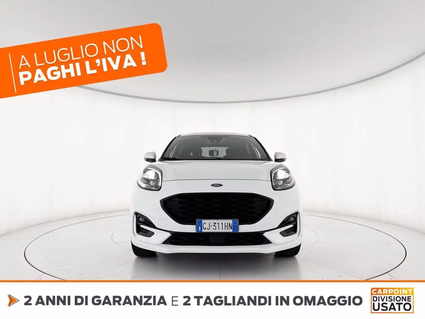 Ford Puma 1.0 ecoboost h st-line x s&s 125cv Bianco - 2
