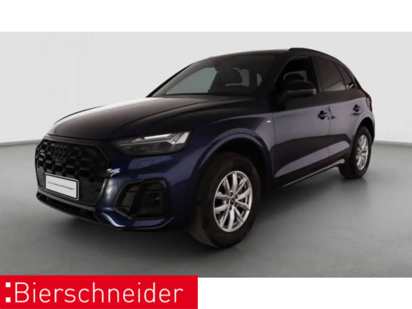 Audi Q5 40 TFSI qu S-Line Black AHK MATRIX PANO HuD 3 Blau - 2