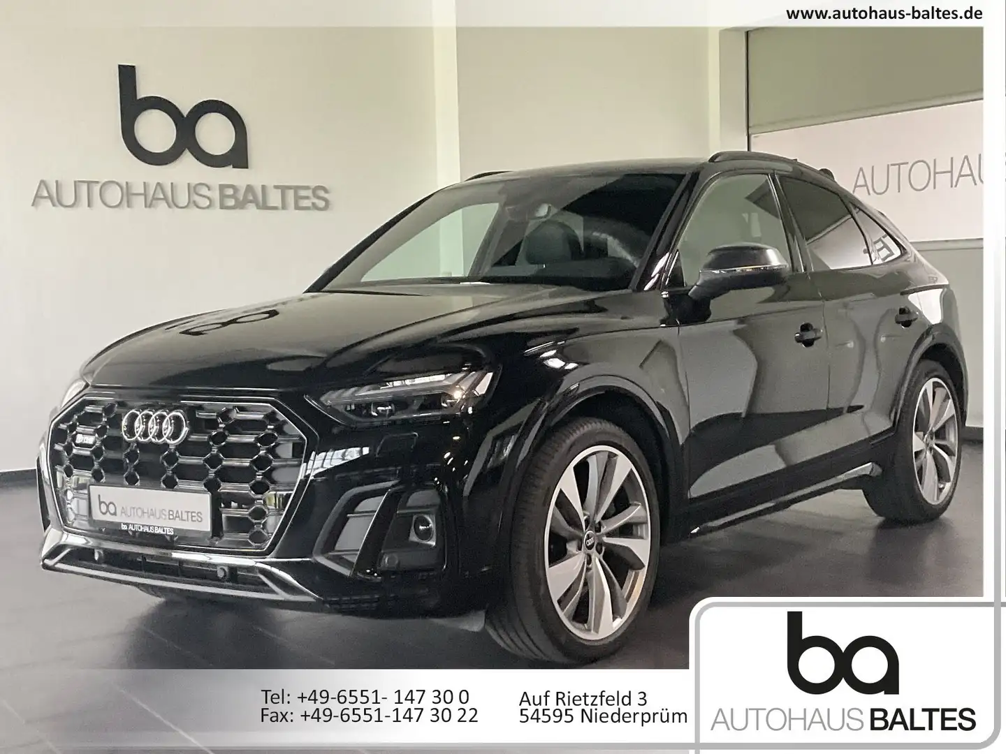 Audi SQ5 SQ5 Sportback 21/Matrix/NaviPlus/Virtual/AHK/ACA Noir - 1