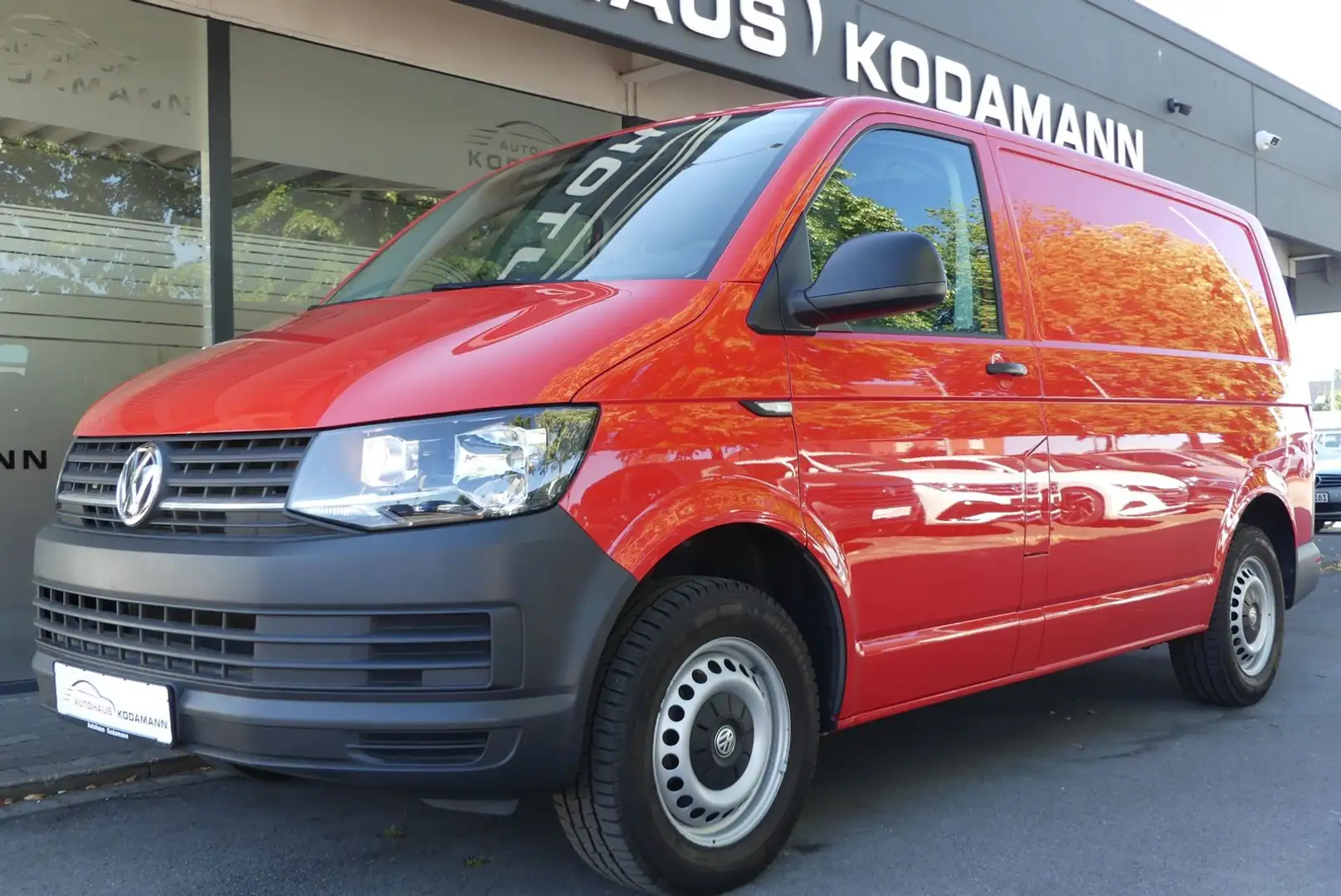 Volkswagen T6 Transporter Kasten 2.0TDI*NAVI*Kamera*Klima Rot - 1