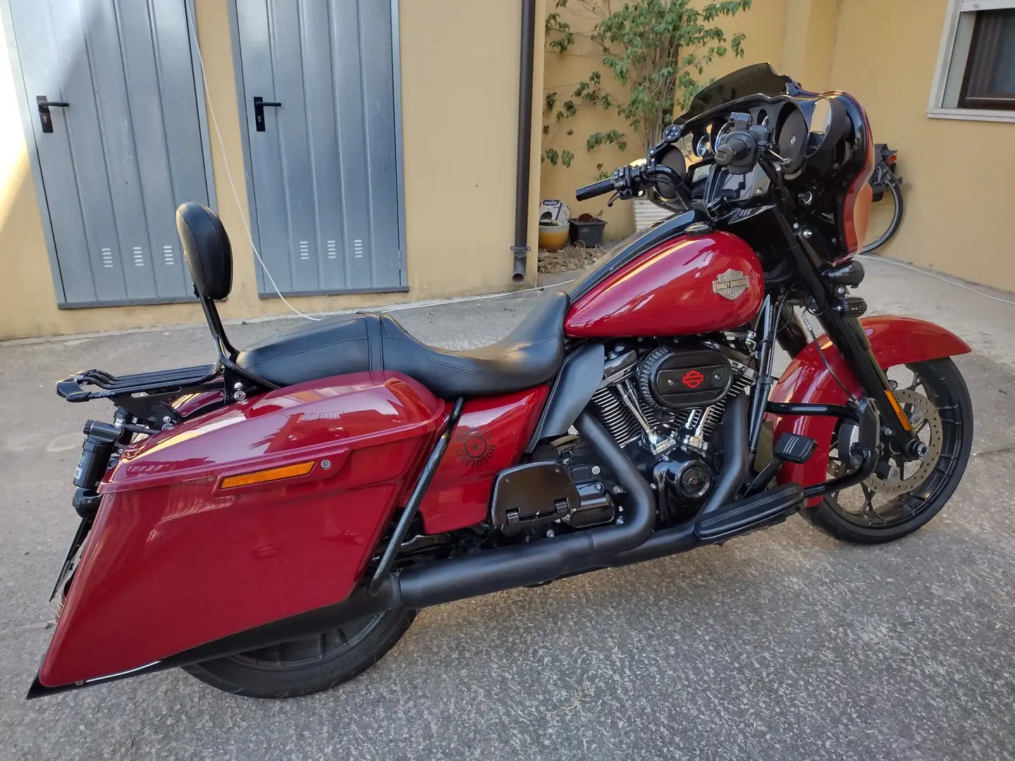 Harley-Davidson Street Glide Special Biliard Red/Total black Rosso - 1