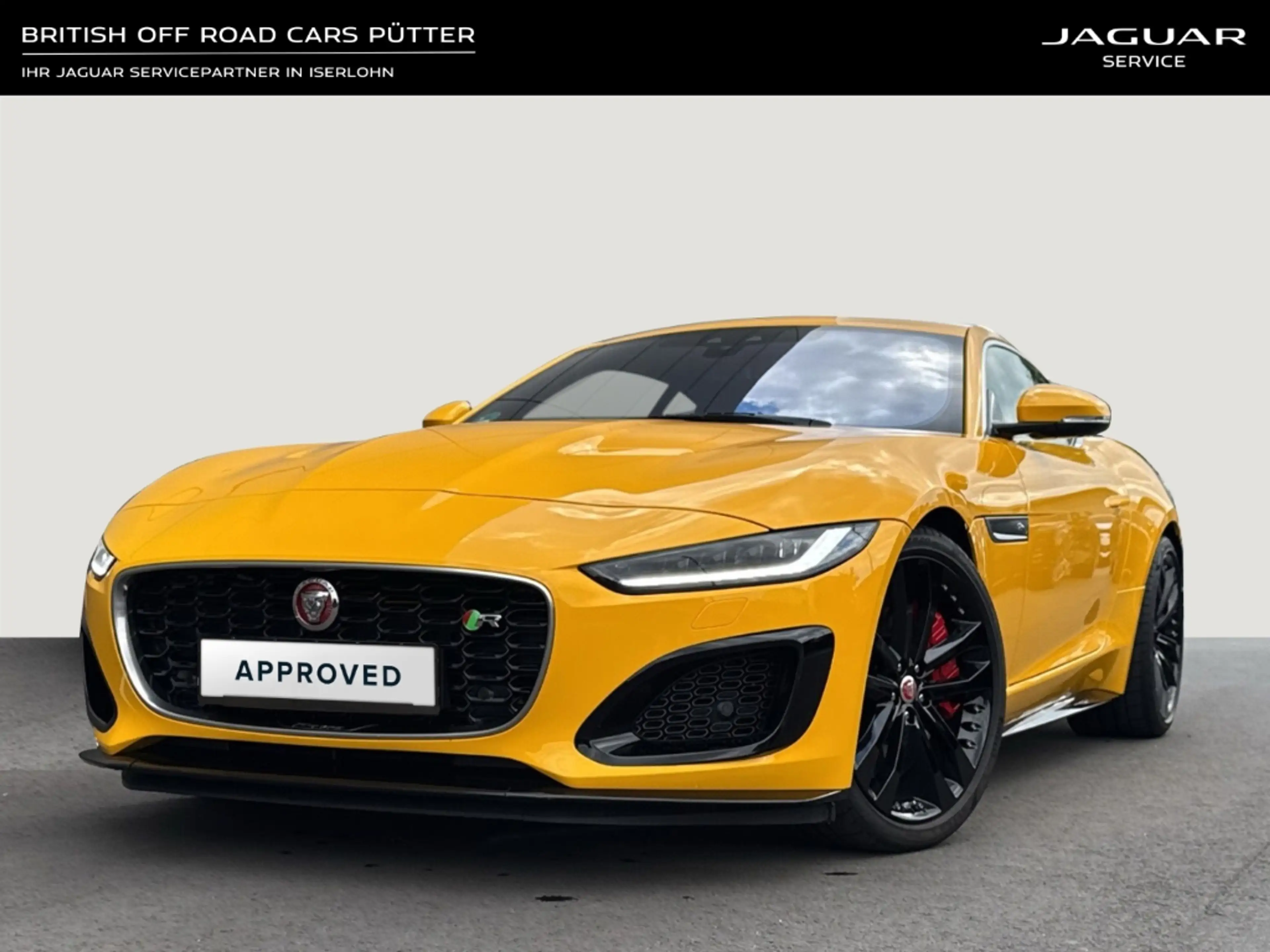 Jaguar F-Type Coupe P575 R AWD SVO-LACKIERUNG SAGA KLIMAPAKET