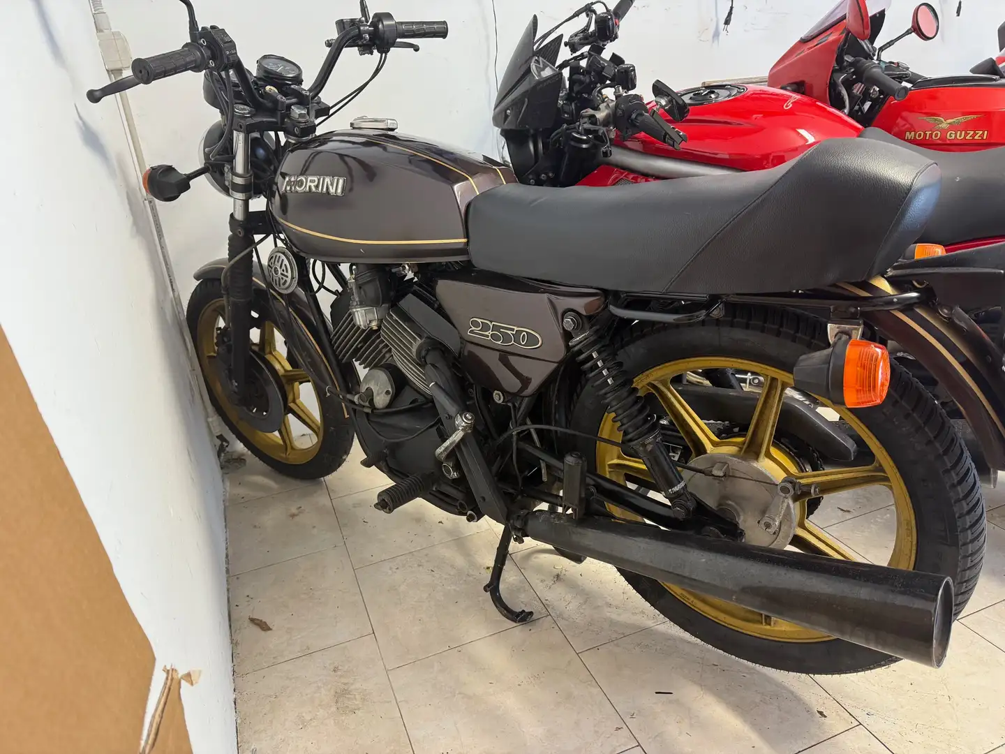 Moto Morini 250 2C Marrone - 2