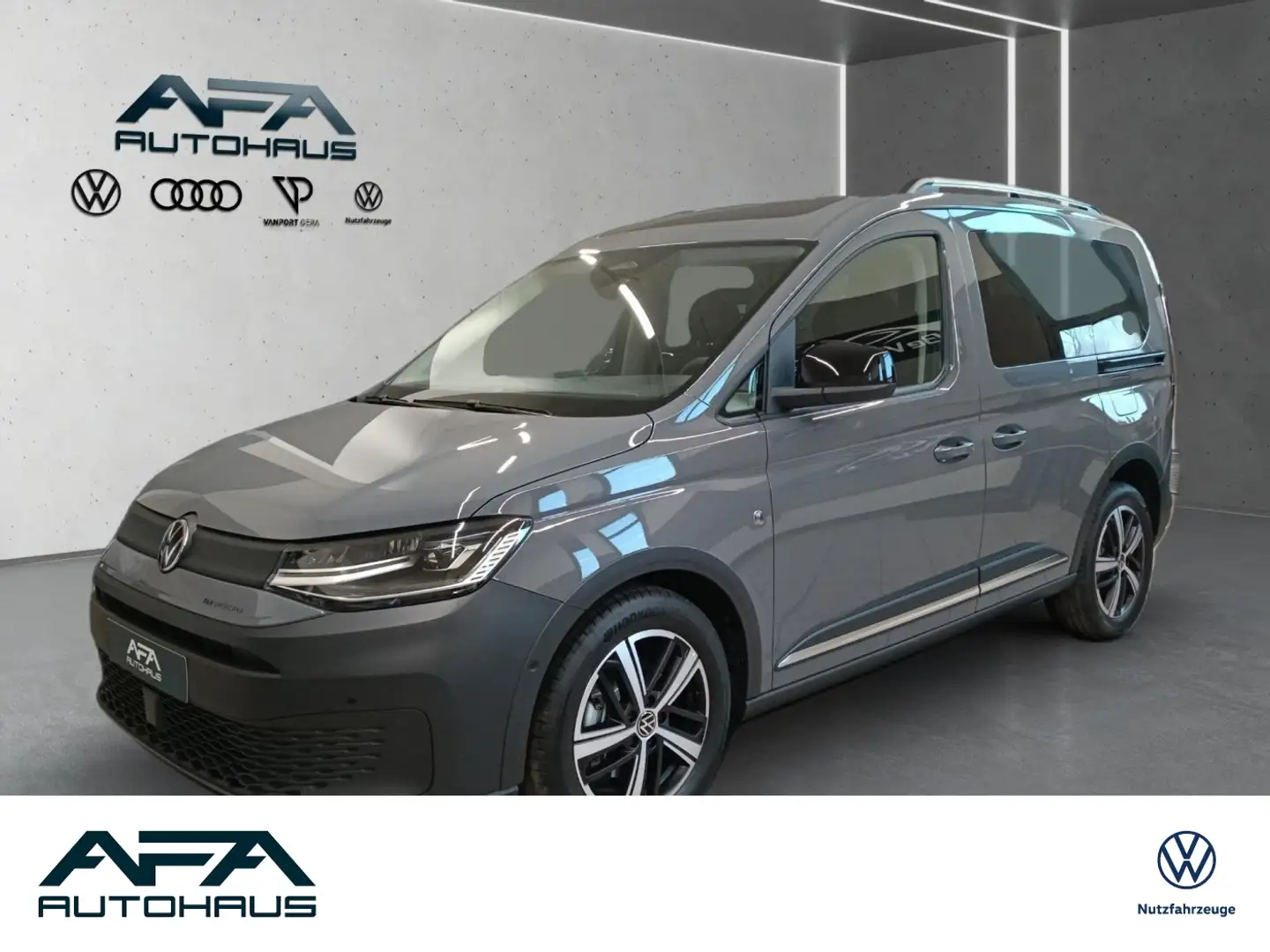 Volkswagen Caddy 1.5 TSI Pan Americana Pano*AHK*StHz*Navi Gris - 1