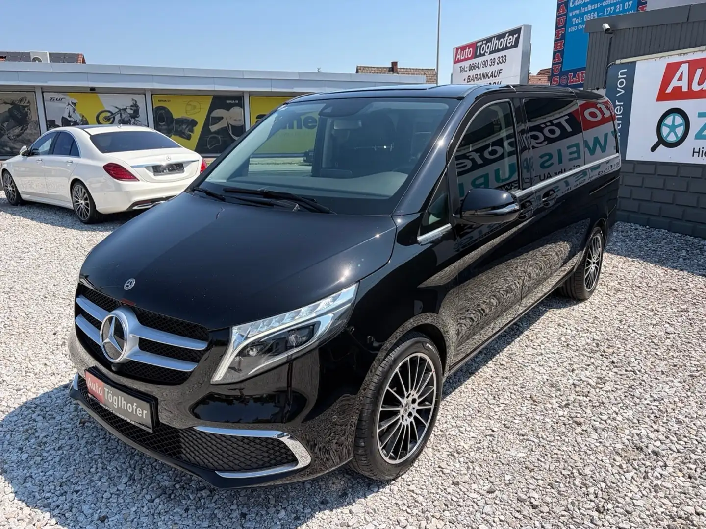 Mercedes-Benz V 250 d AVANTGARDE 4MATIC lang Leasing Standheiz ACC LED Schwarz - 1