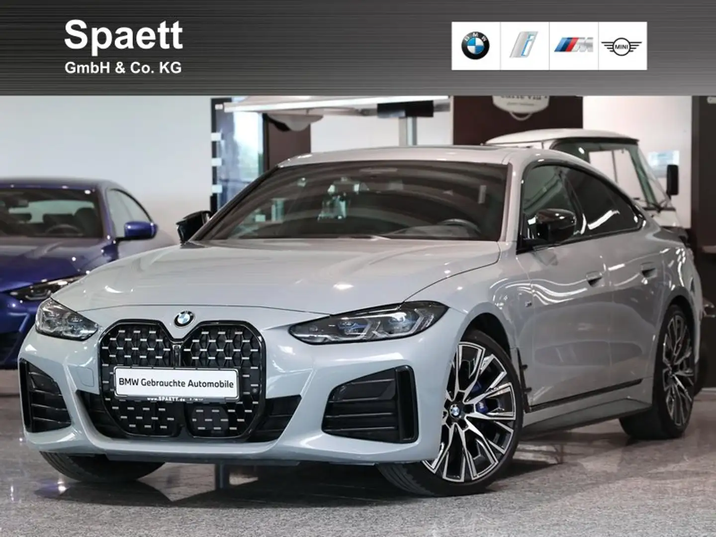 BMW 440 M440i xDrive Gran Coupé 20 Zoll Laser GSD HUD Driv Grau - 1