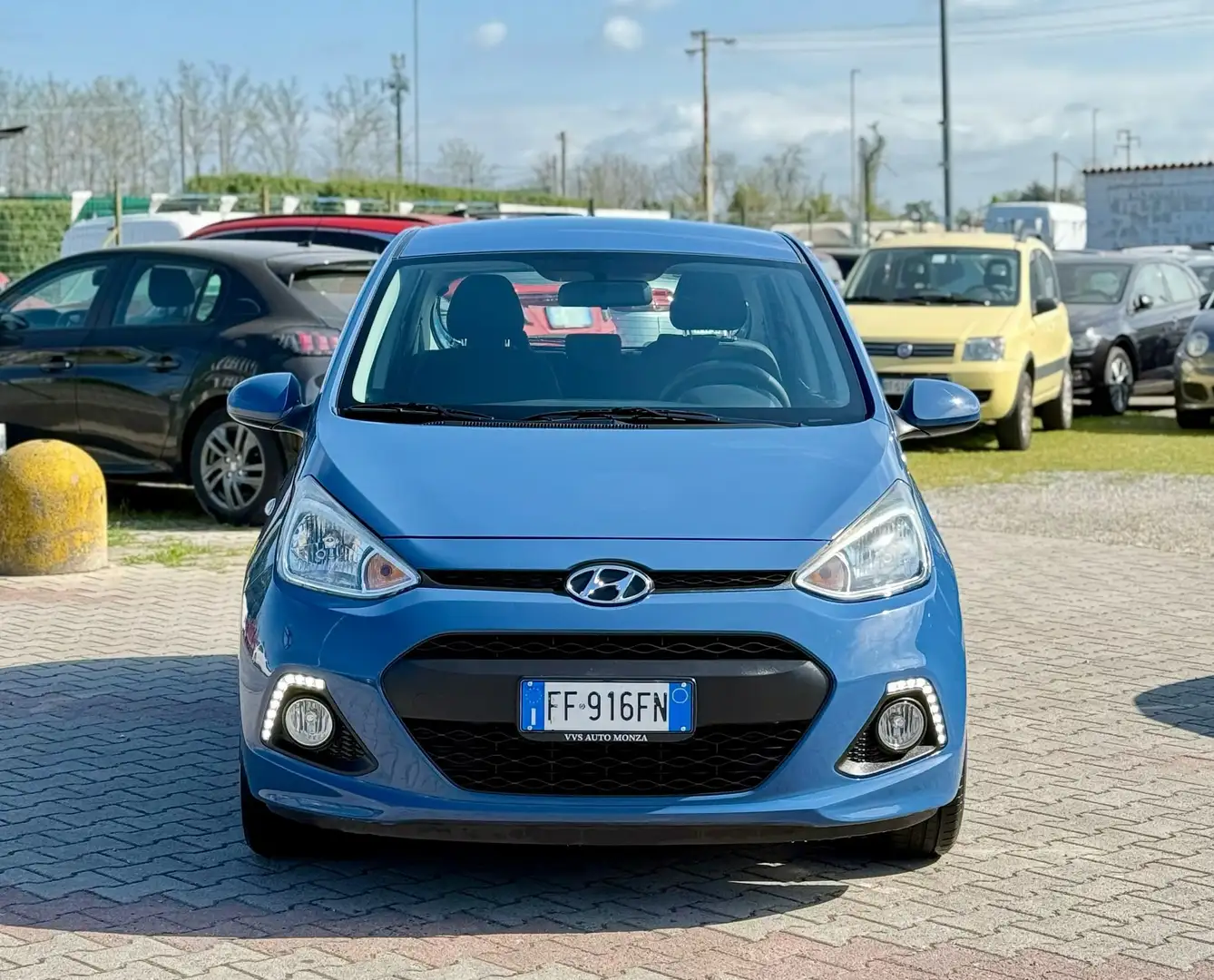 Hyundai i10 1.0 Sound Edition auto E6 Neopatentati Bleu - 2