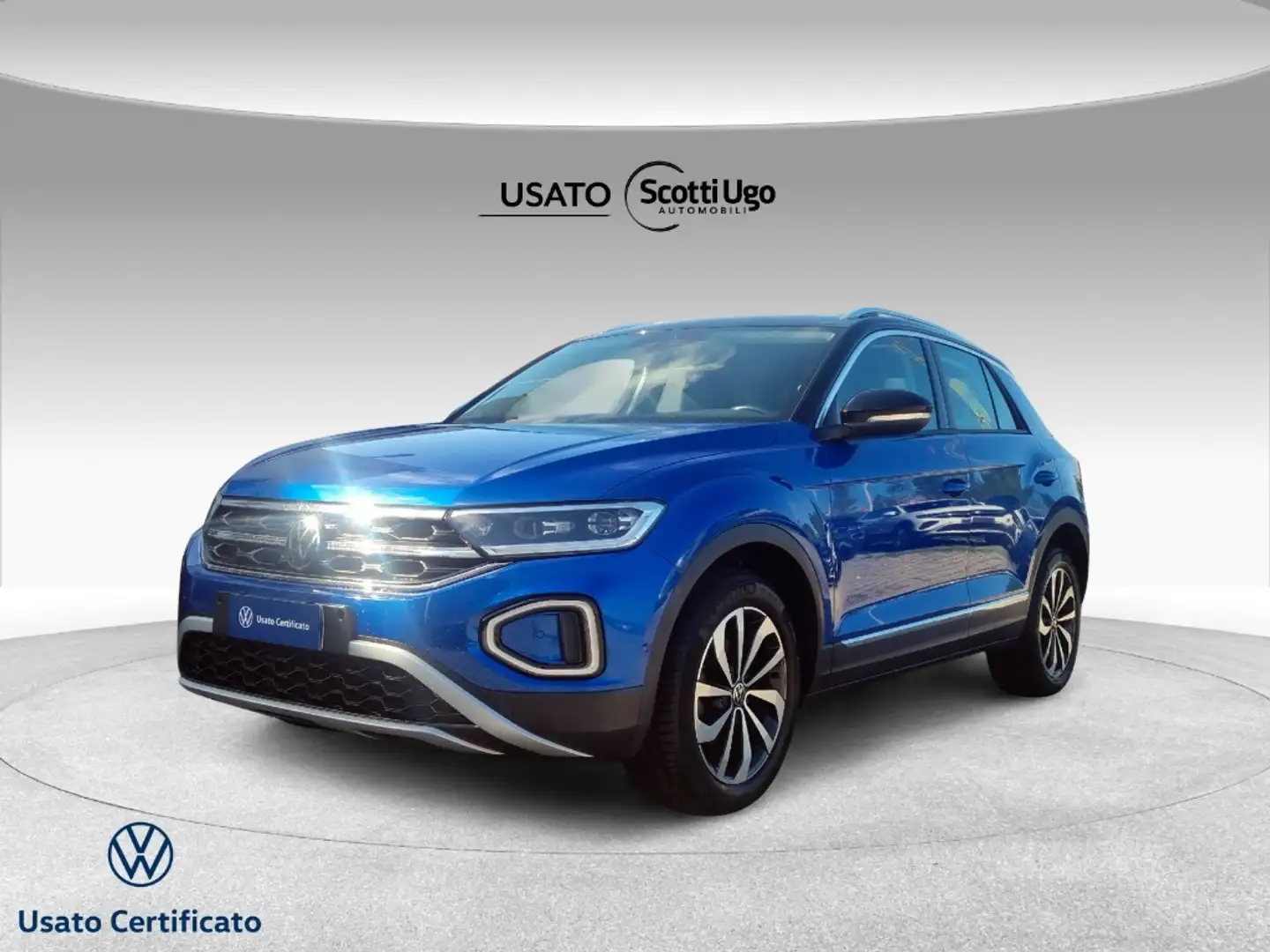 Volkswagen T-Roc 1.0 TSI Style Bleu - 1
