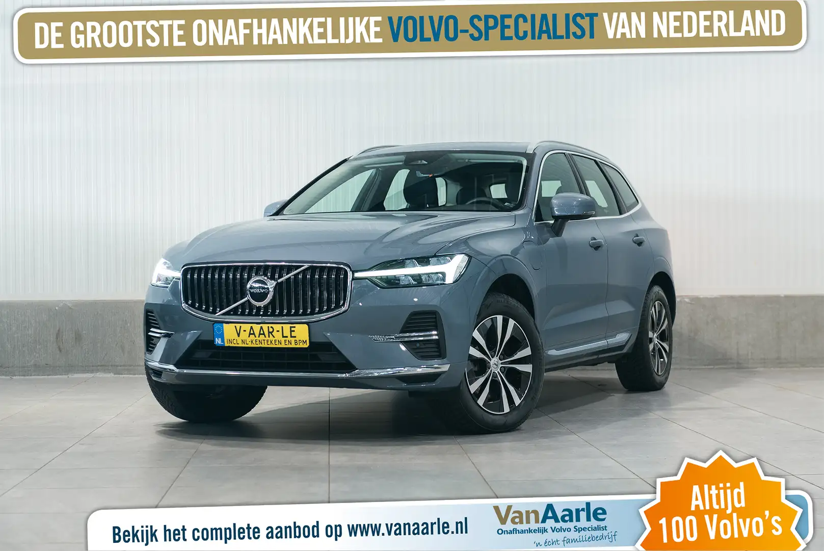 Volvo XC60 T6 Aut. LongRange Core Bright Parkeercamera Panora Gris - 1