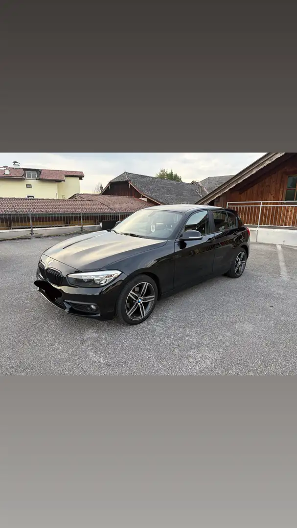 BMW 116 BMW 116d Advantage Schwarz - 2
