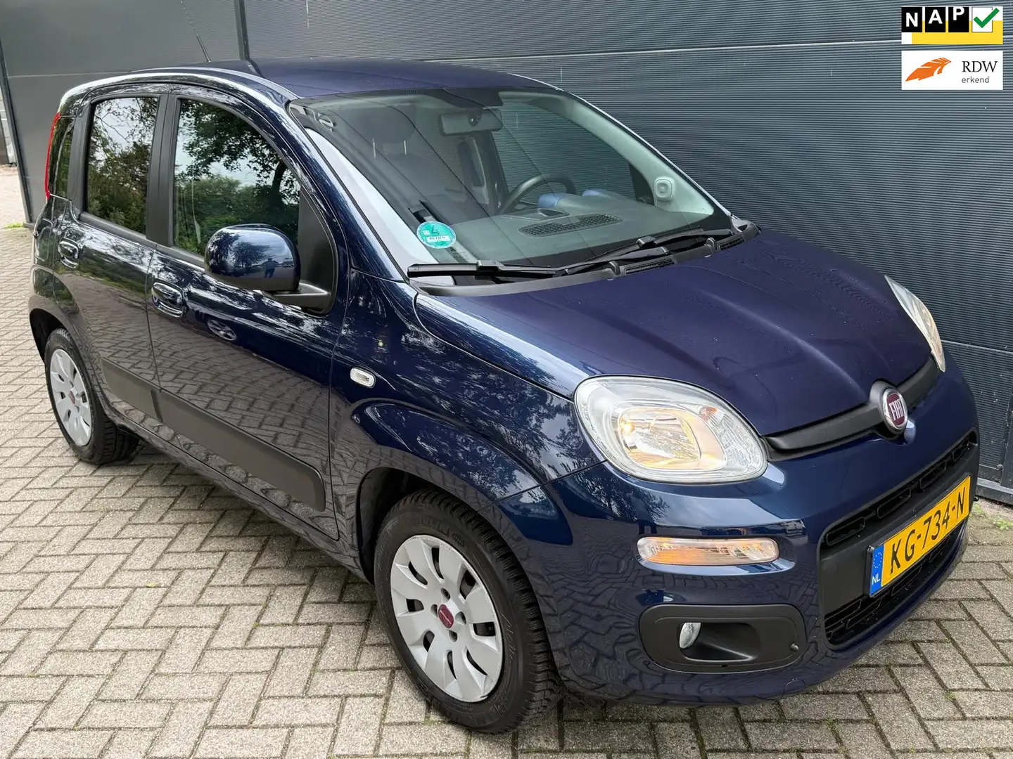 Fiat Panda 0.9 TwinAir Lounge/Automaat/Airco climate/bluetoot Blau - 1