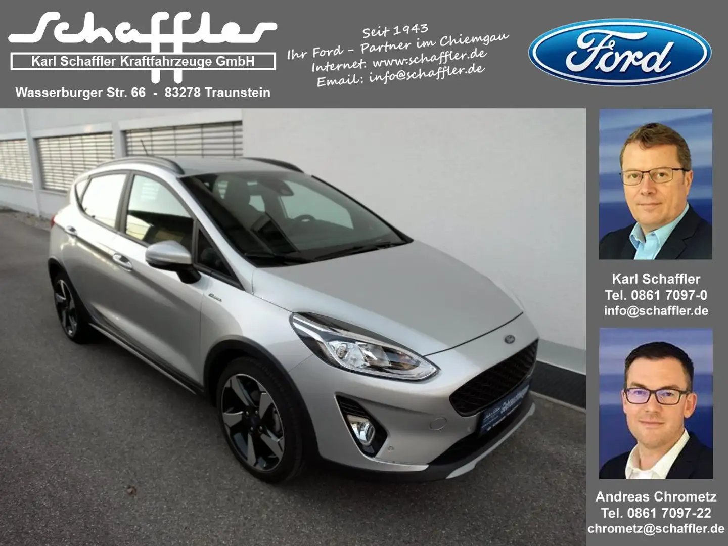 Ford Fiesta Active Argento - 2