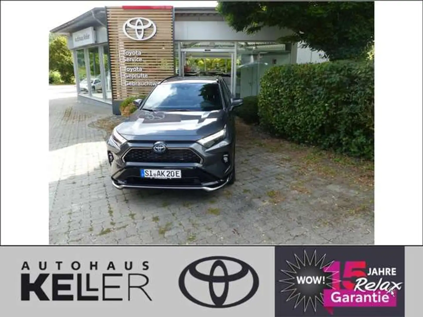 Toyota RAV 4 Plug-in-Hybrid Teamplayer Grau - 1