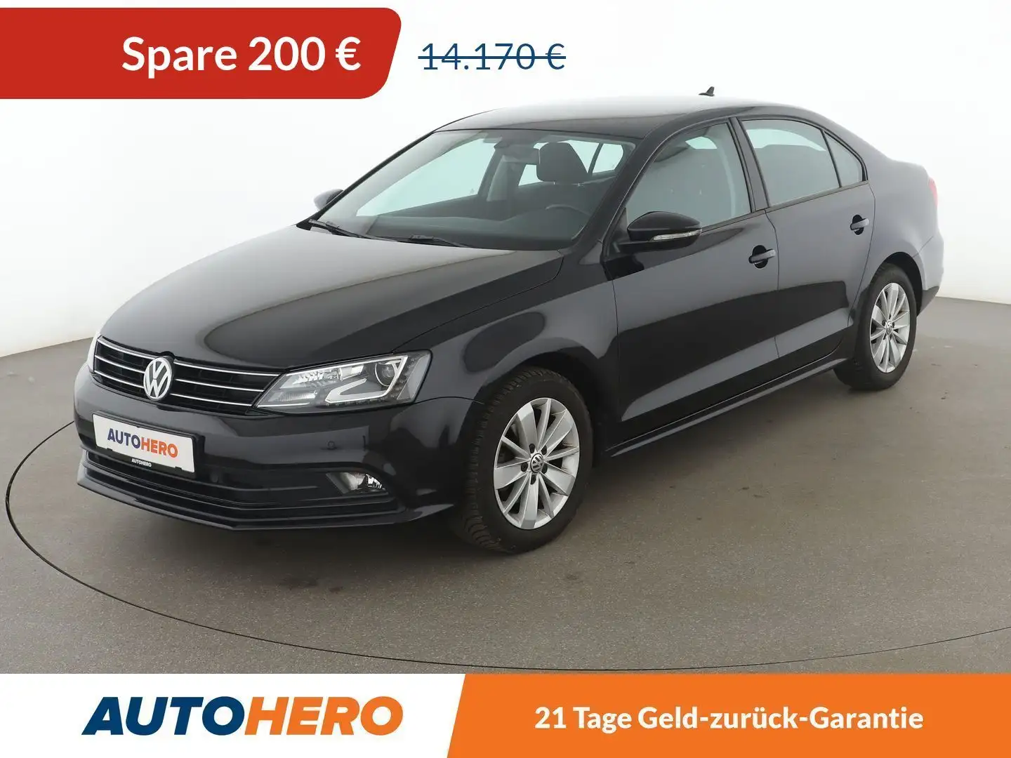 Volkswagen Jetta 2.0 TDI BM*NAVI*XENON*PDC*SHZ*KLIMA*GARANTIE* Noir - 1