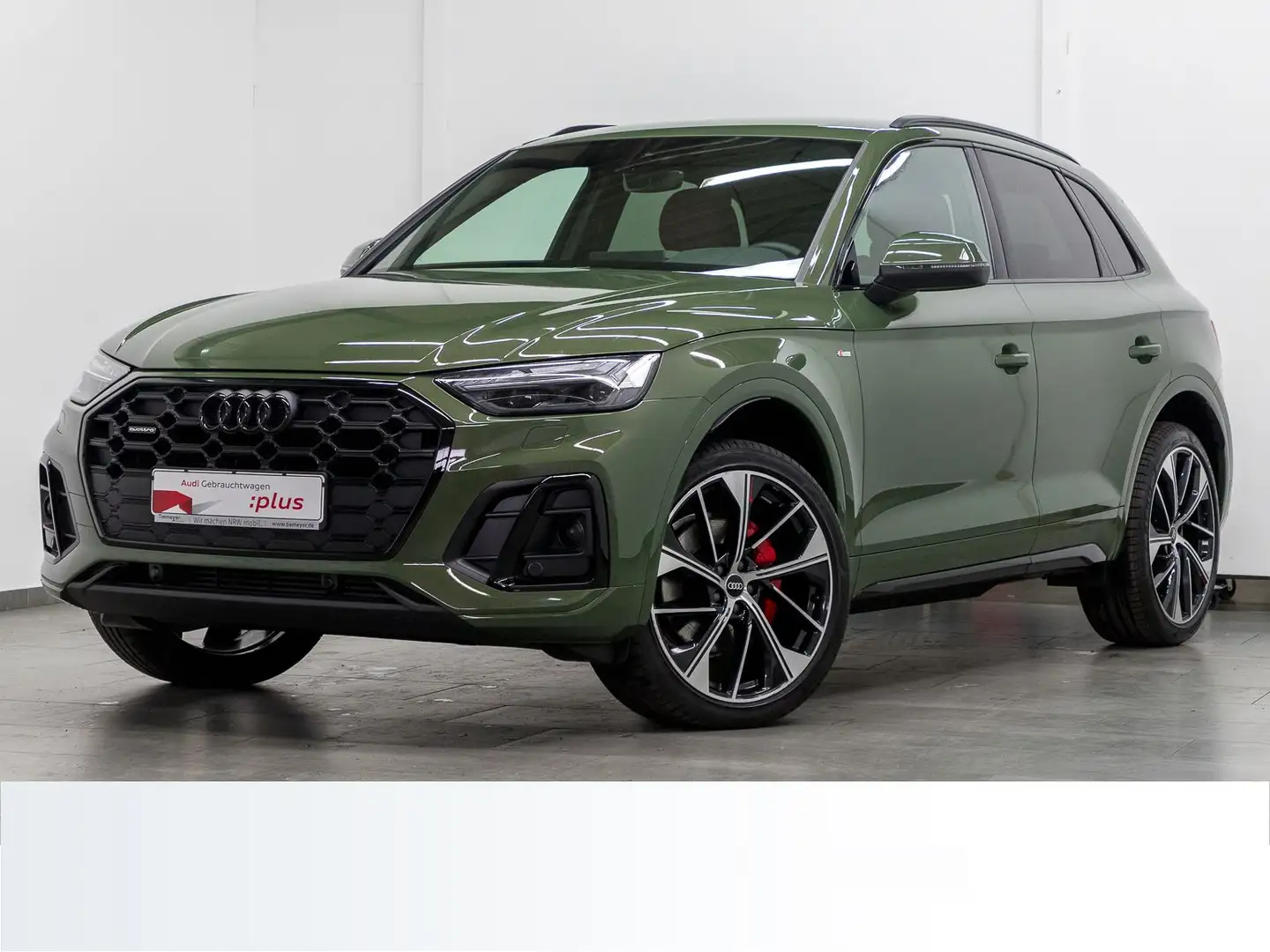 Audi Q5 45 TFSI Q S LINE LM21 LEDER ST.HEIZ MATRIX Grün - 2