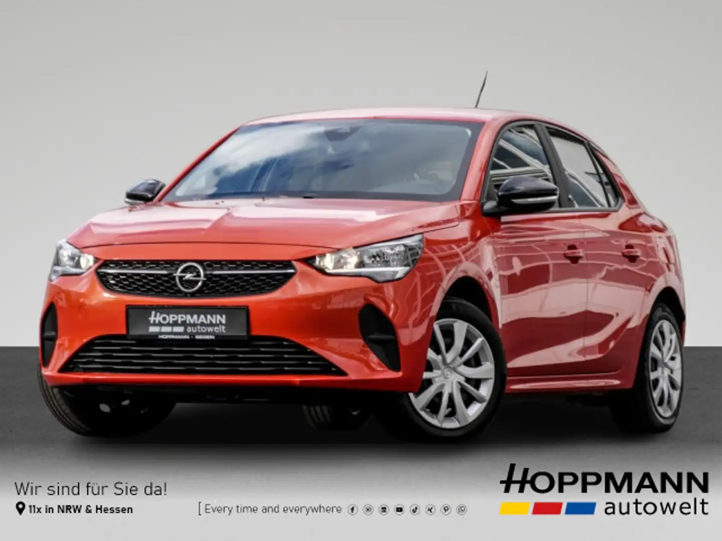 Opel Corsa-e Edition*Klimaautomatik*Lichtsensor*Regen Orange - 1