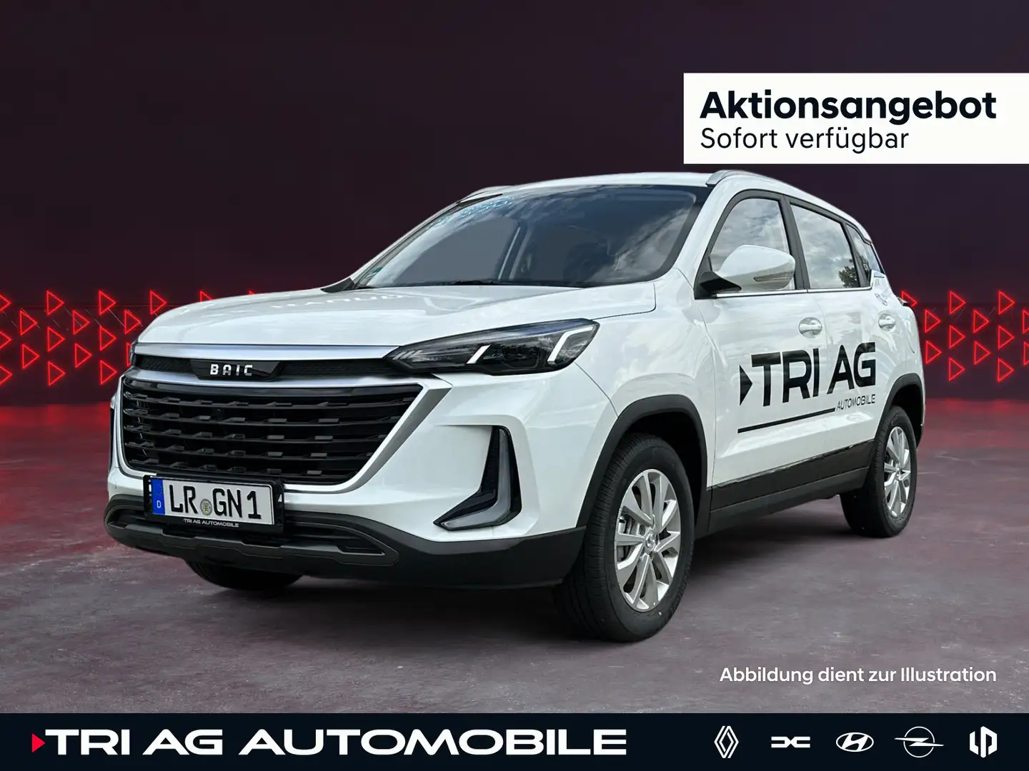 BAIC Senova X35 Fashion Turbo E6 PDC Klima LED-Fronts Белый - 1