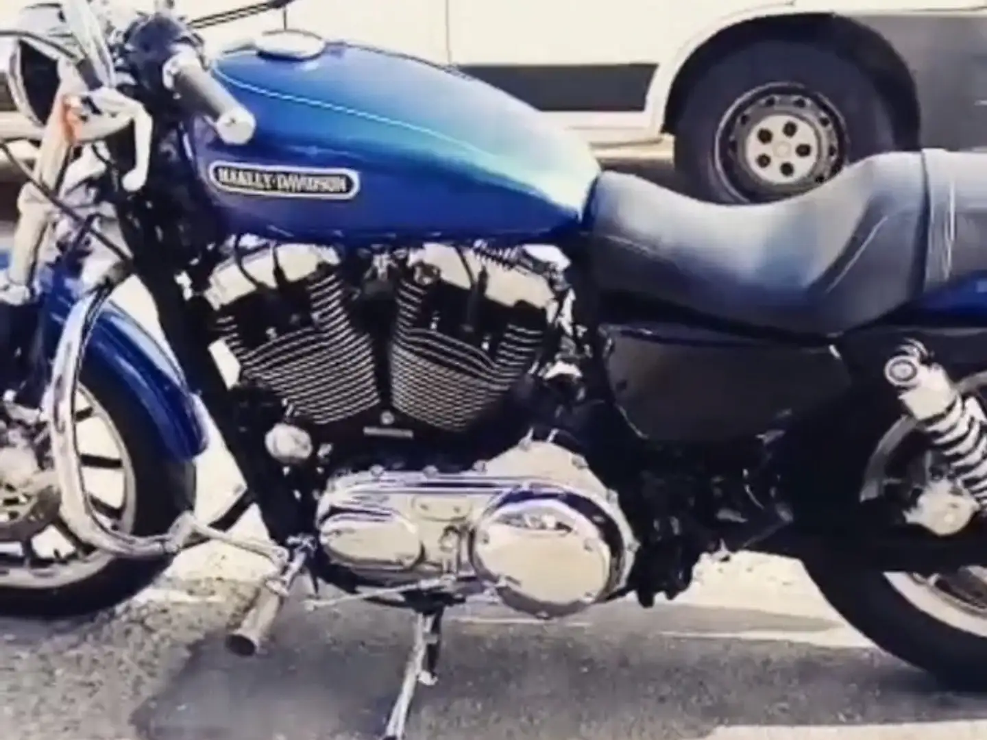 Harley-Davidson Sportster 1200 Kék - 1