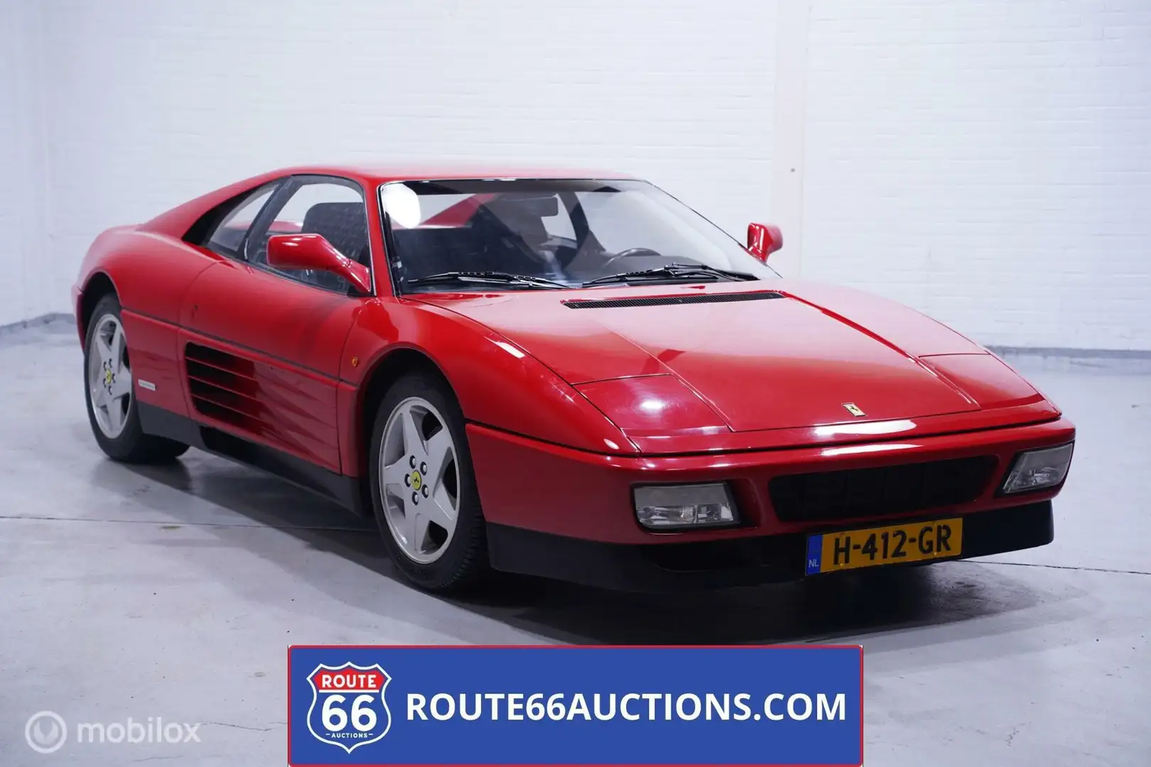 Ferrari 348 TB Coupe 1989 | Route 66 Auctions Rood - 1