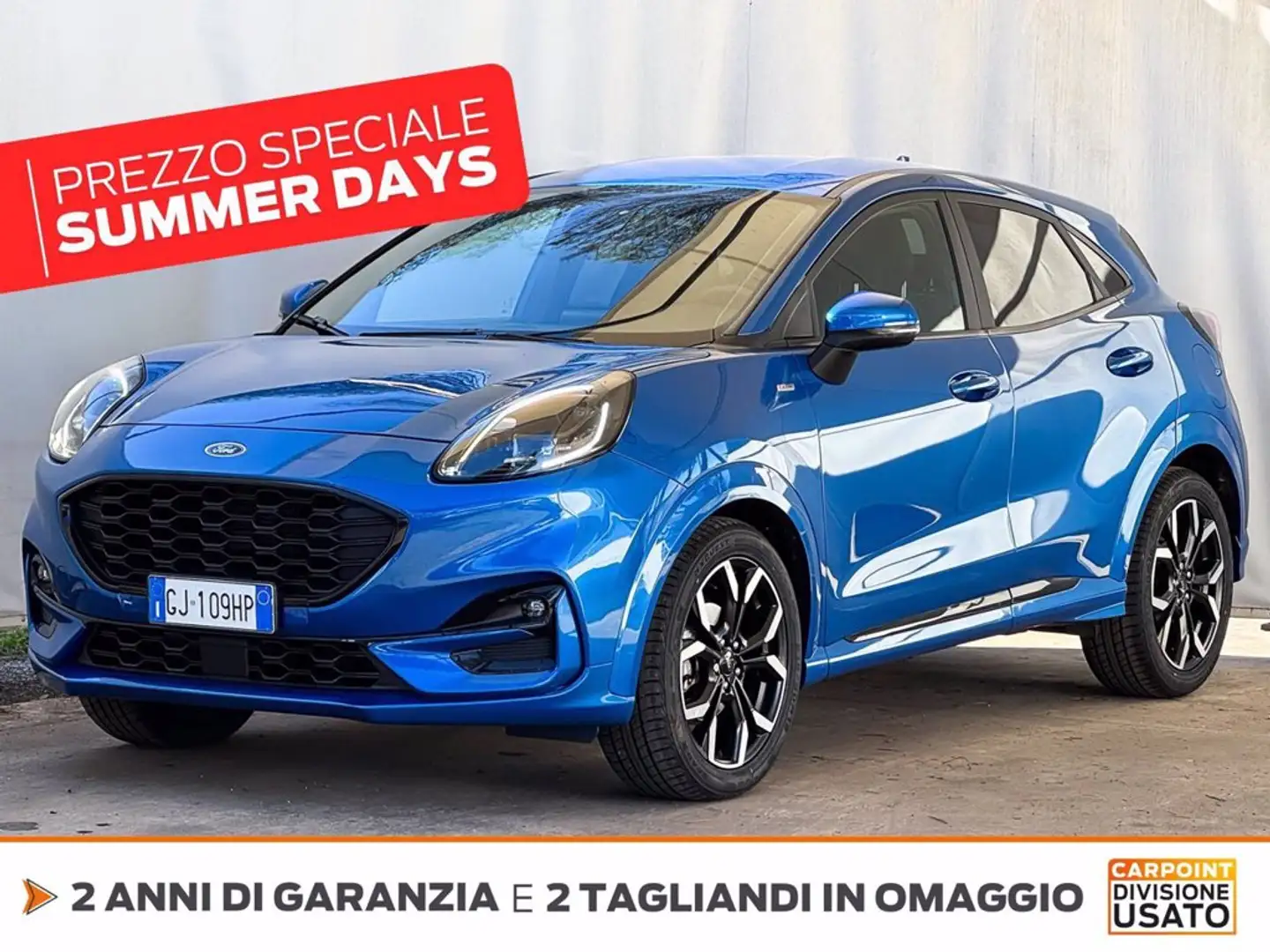 Ford Puma 1.0 ecoboost h st-line x s&s 125cv Blu/Azzurro - 1