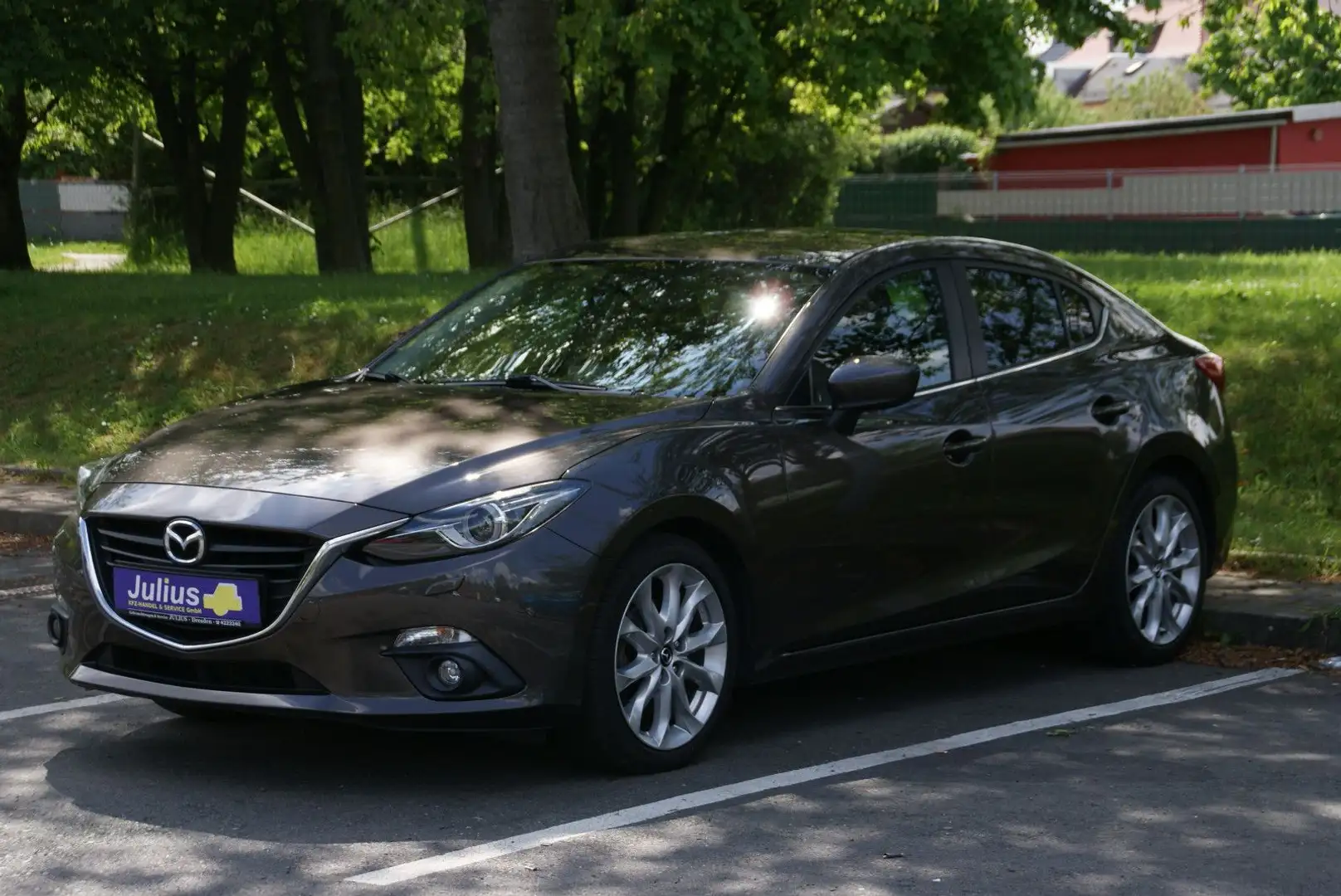 Mazda 3 Klima SHZ GRA Navi Сірий - 2