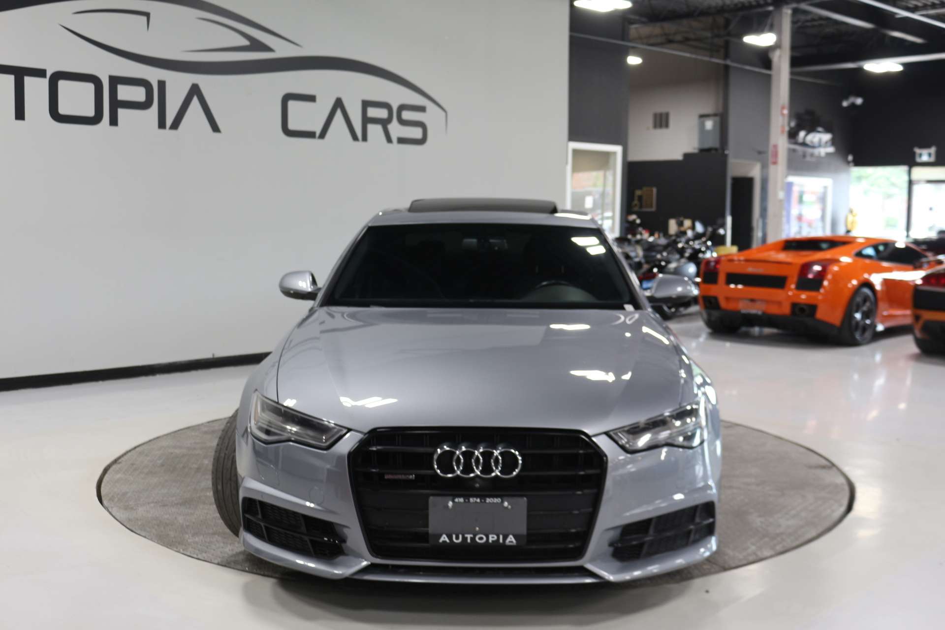 2017 Audi A6 QUATTRO 2.0T TECHNIK BLIND SPOTS NAVI REAR VIEW alt 2