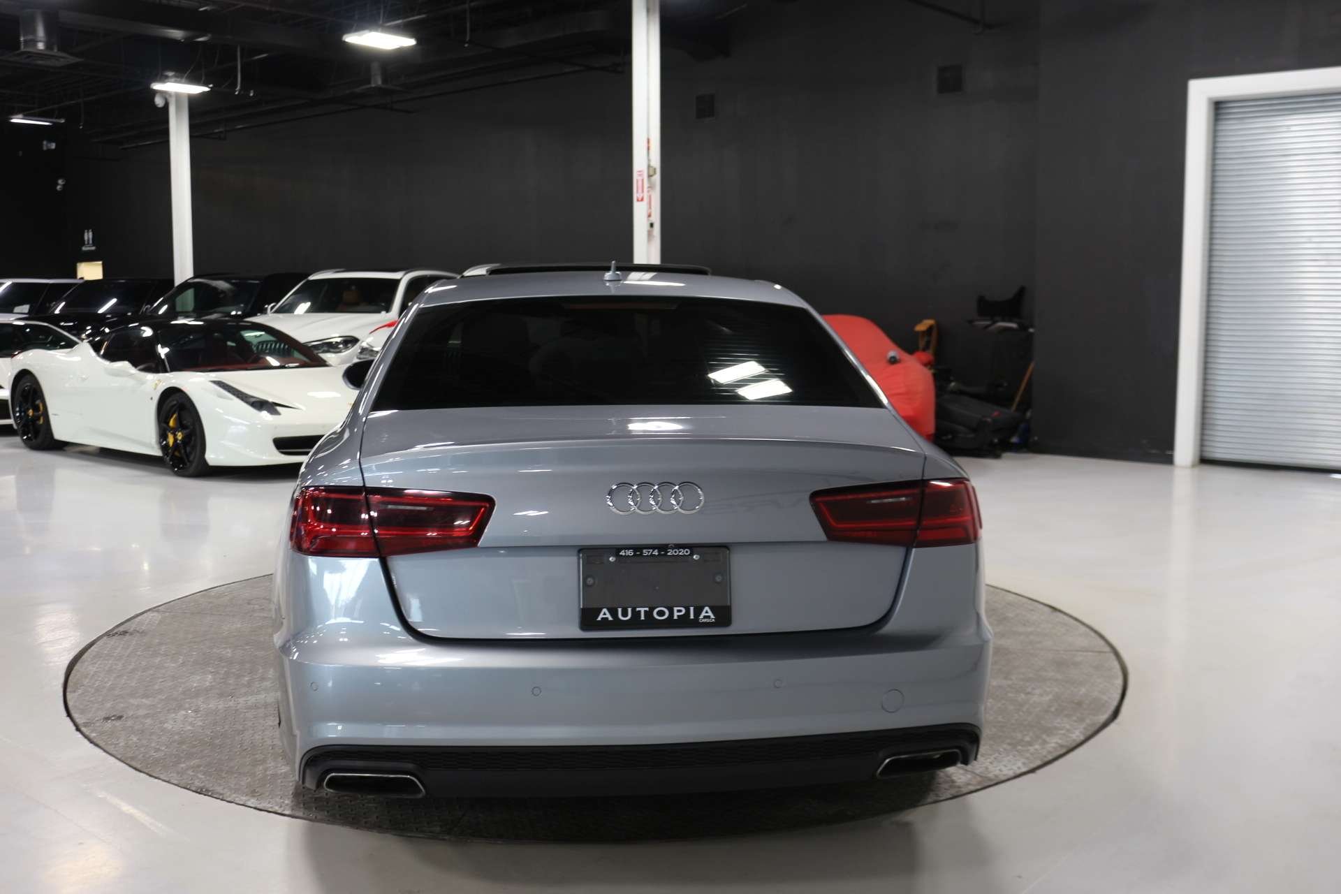 2017 Audi A6 QUATTRO 2.0T TECHNIK BLIND SPOTS NAVI REAR VIEW thumb 6
