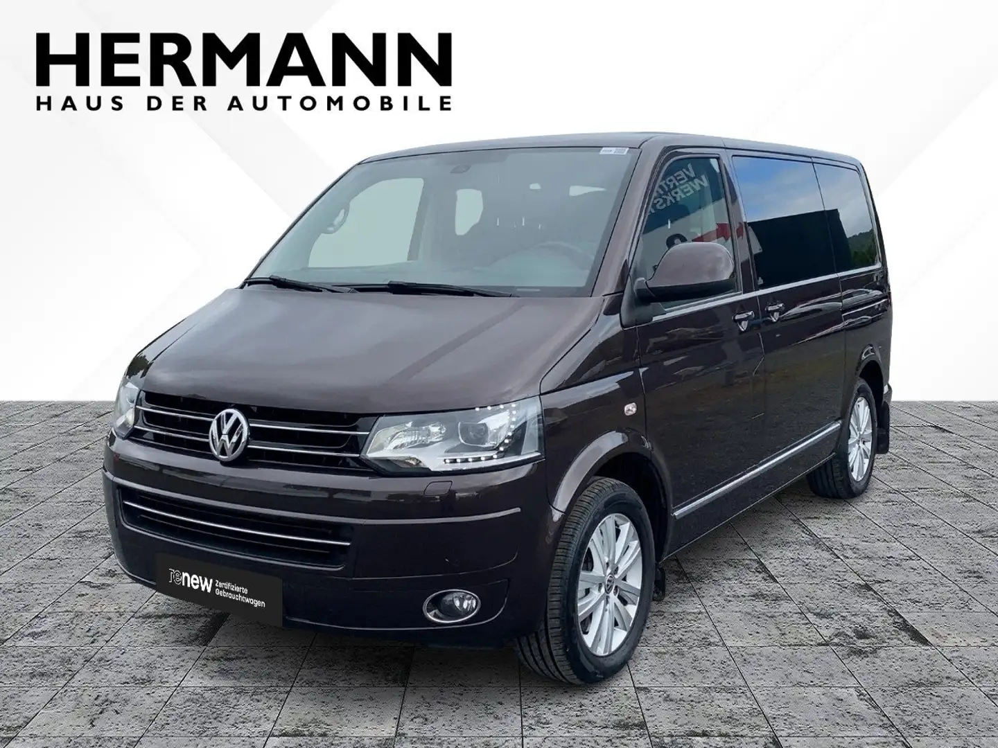 Volkswagen T5 Transporter Bus 2.0 BiTDI 4Motion Multivan Highline Mauve - 1