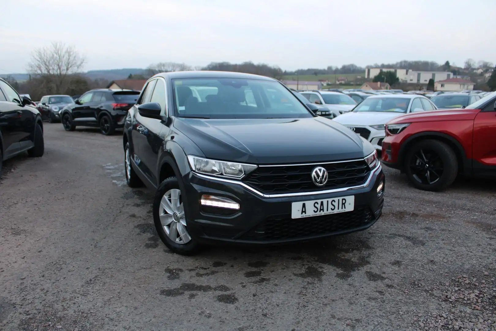 Volkswagen T-Roc 1L TSI 115CV LIFE TURBO BOITE 6 CONNECT BLUETOOTH ABS ESP LEDS SIÈGES CHAUFFANTS - 1