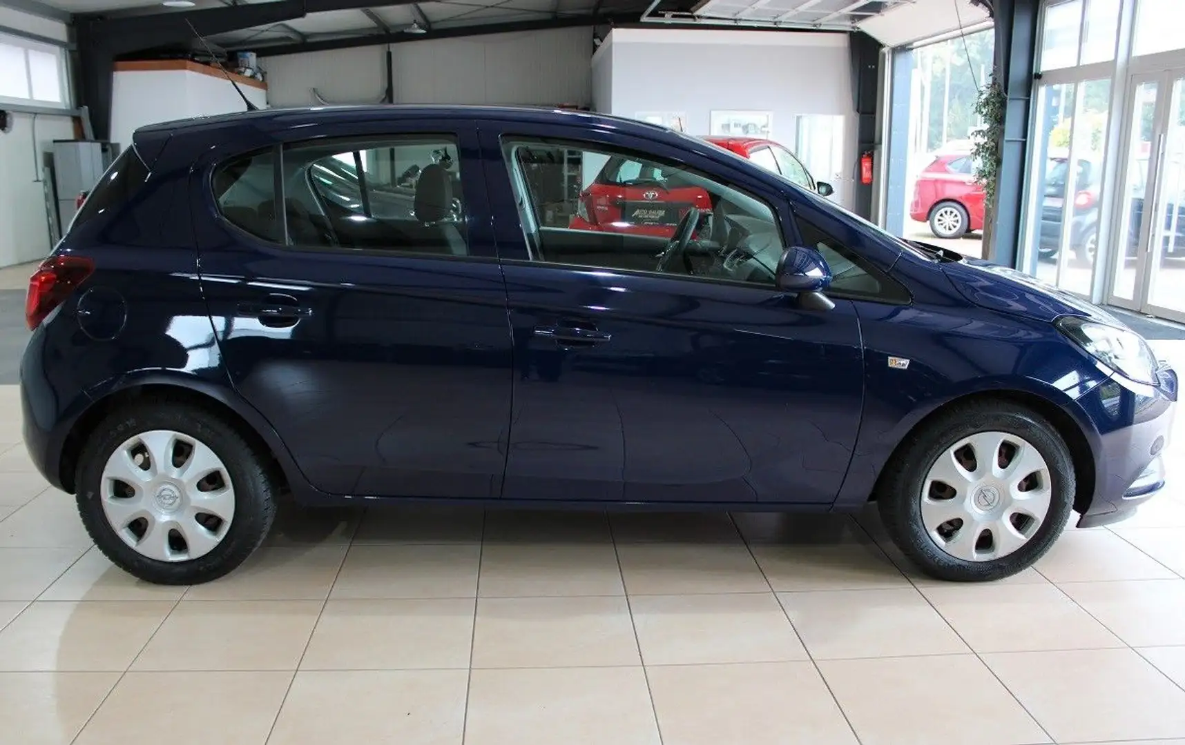 Opel Corsa E Edition*Tüv NEU*Alwetter*Bluetooth*Euro6 Bleu - 2