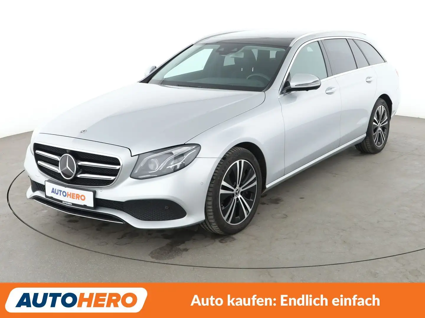 Mercedes-Benz E 400 E 400 d T 4Matic Avantgarde Aut.*MULTIBEAM*360CAM* Argent - 1